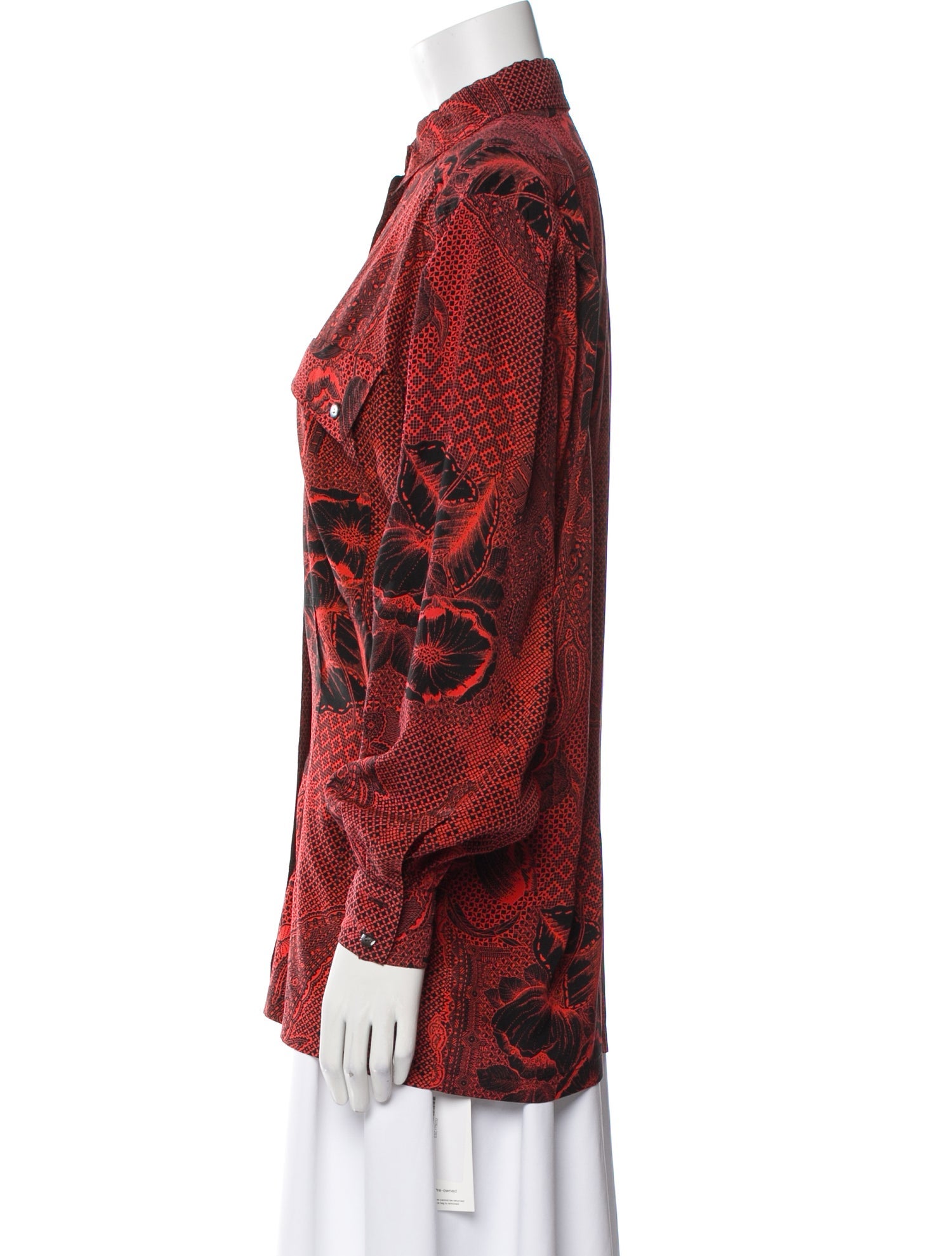 Escada Silk Printed Blouse