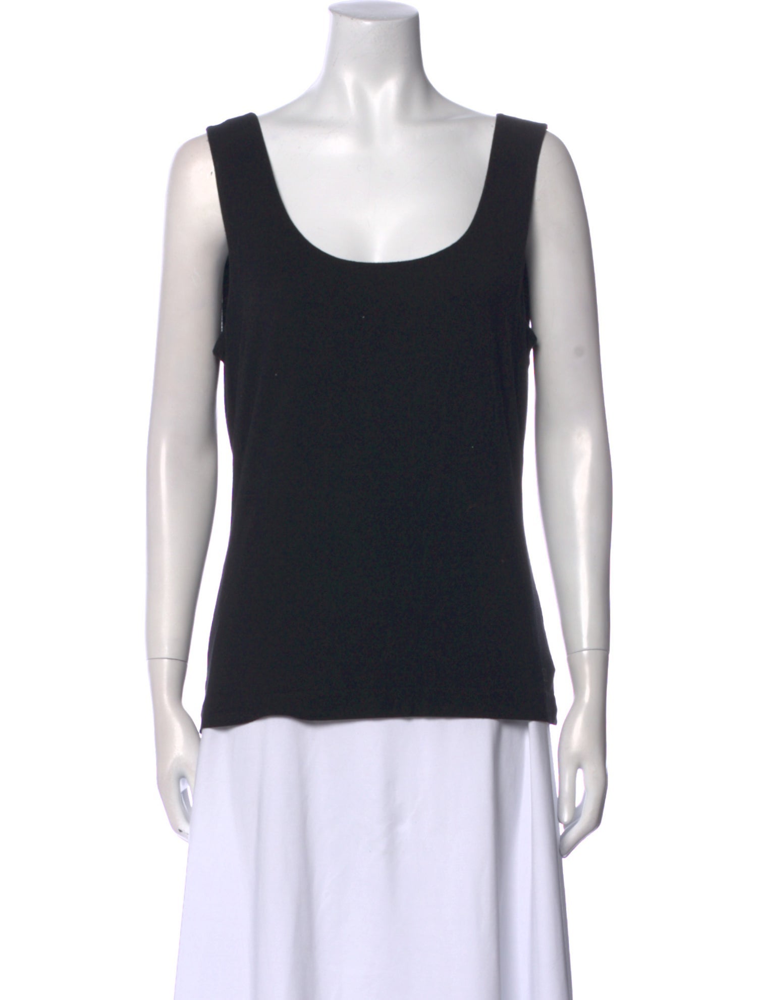 Escada Scoop Neck Sleeveless Top
