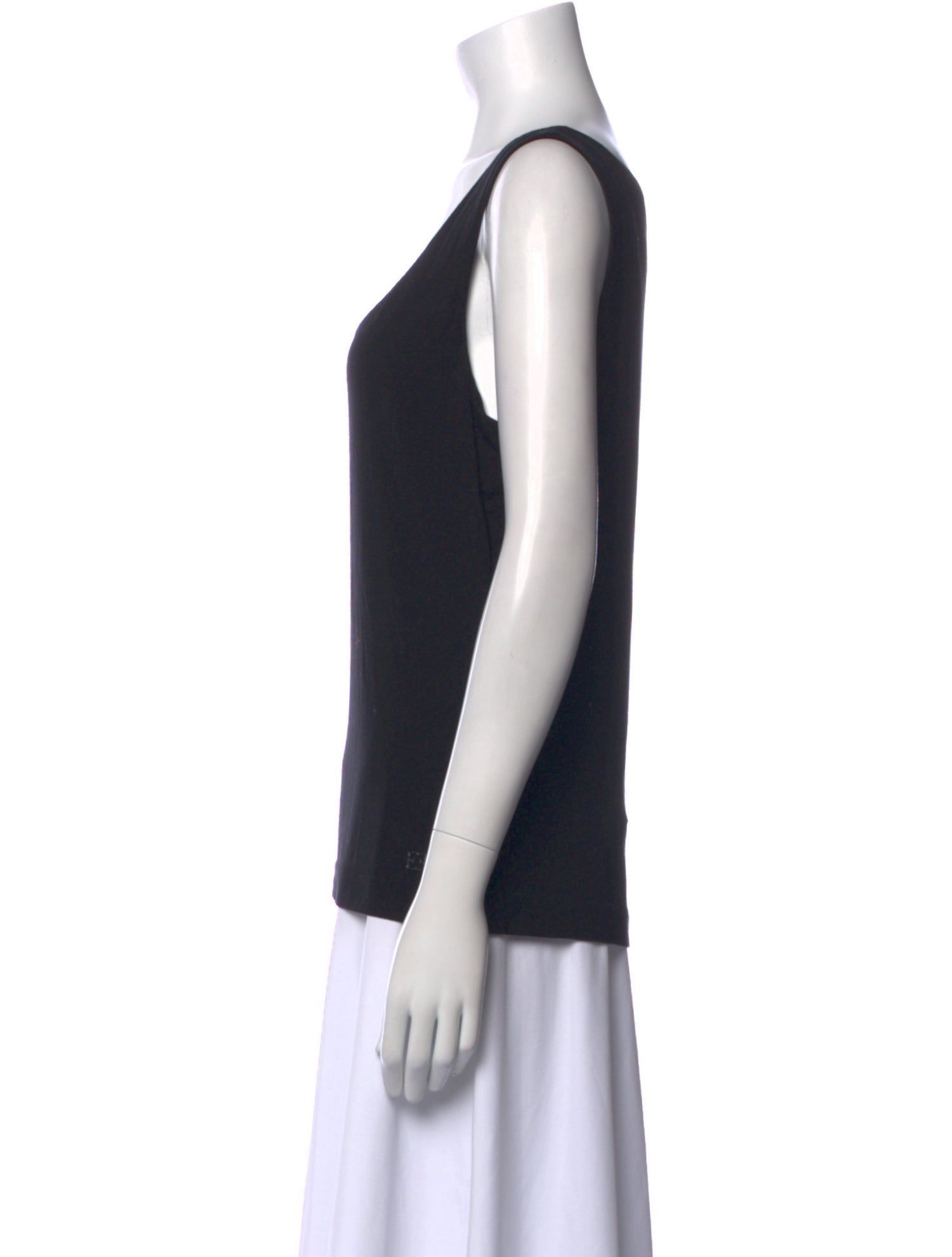 Escada Scoop Neck Sleeveless Top