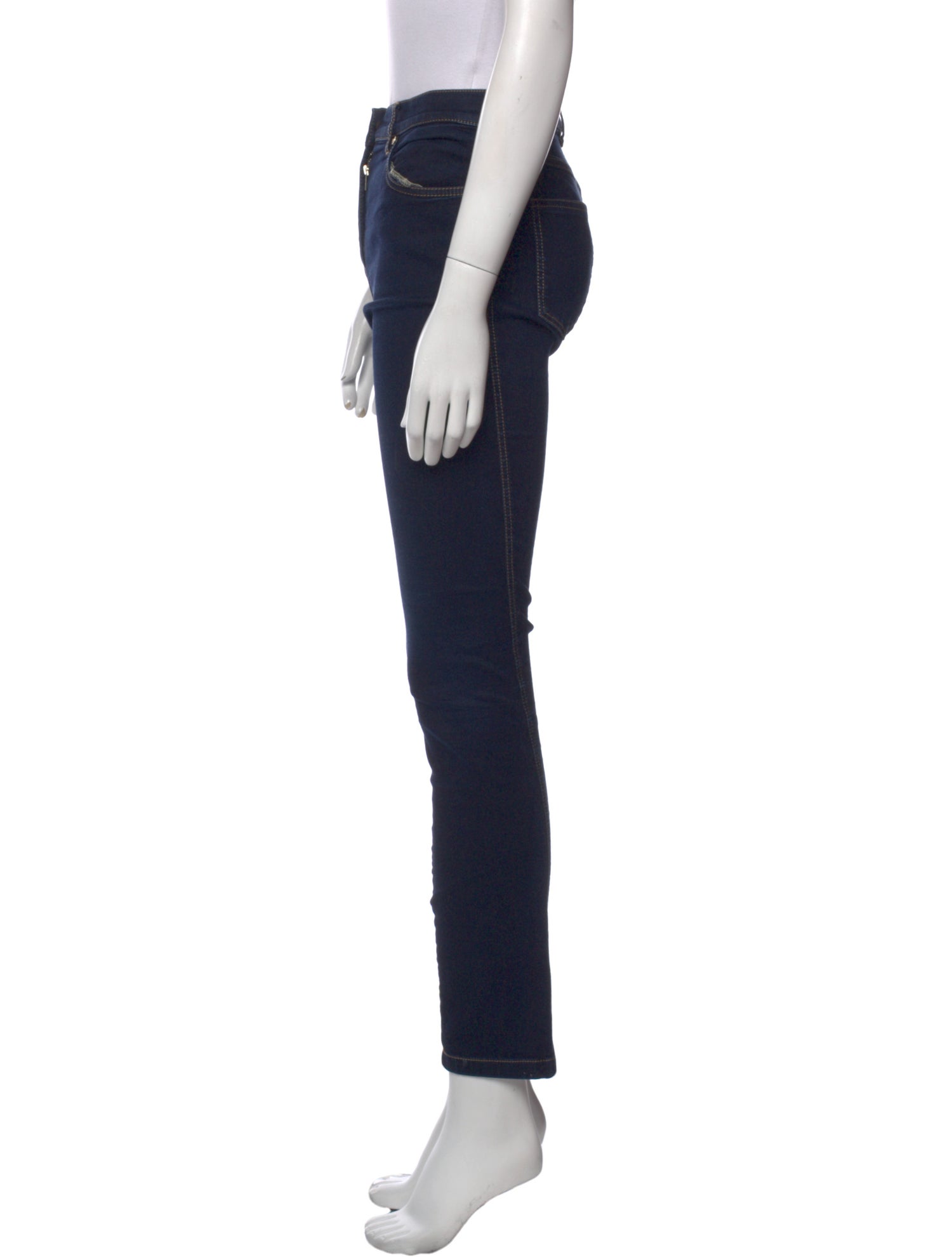 Escada High-Rise Skinny Leg Jeans