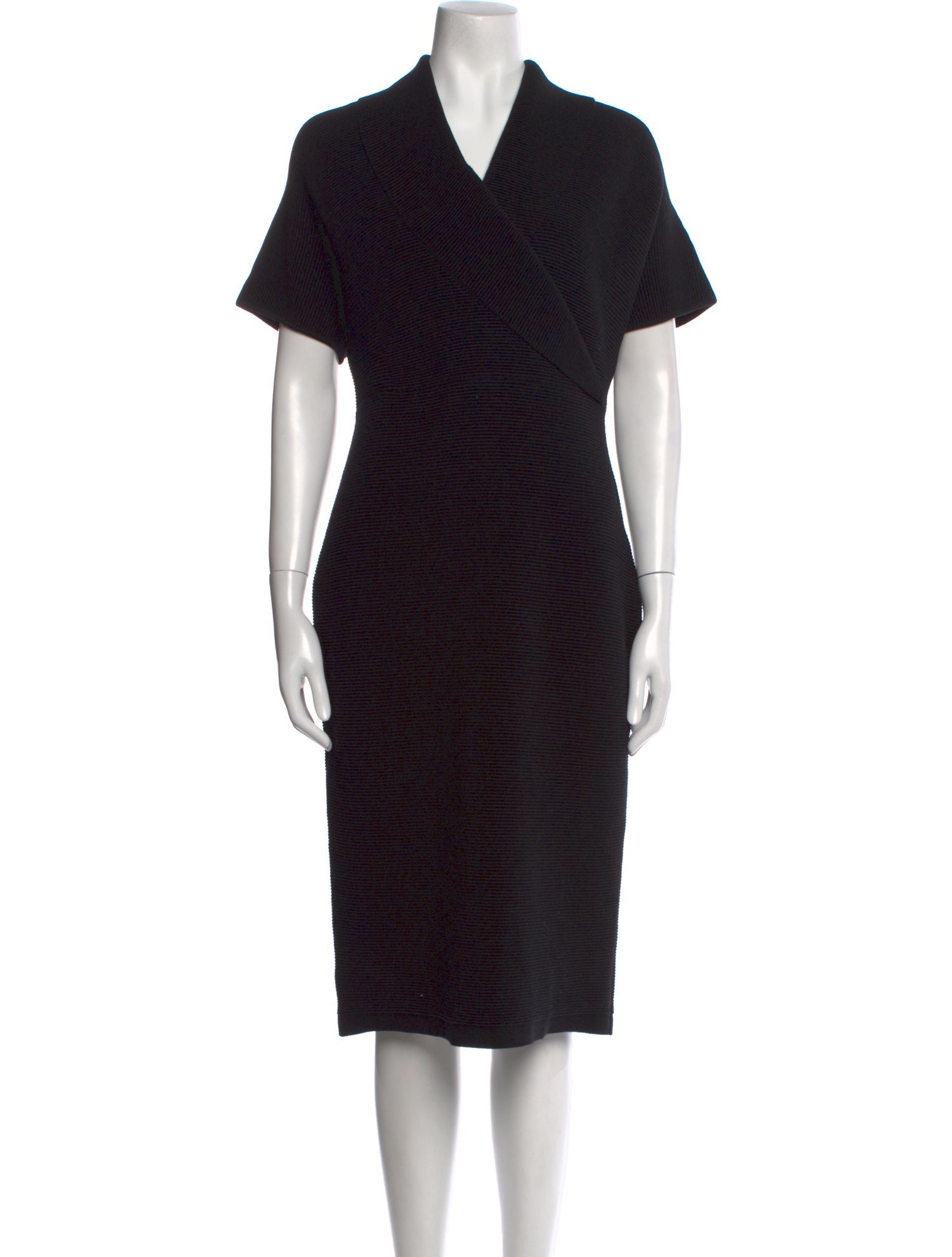 Escada Virgin Wool Midi Length Dress