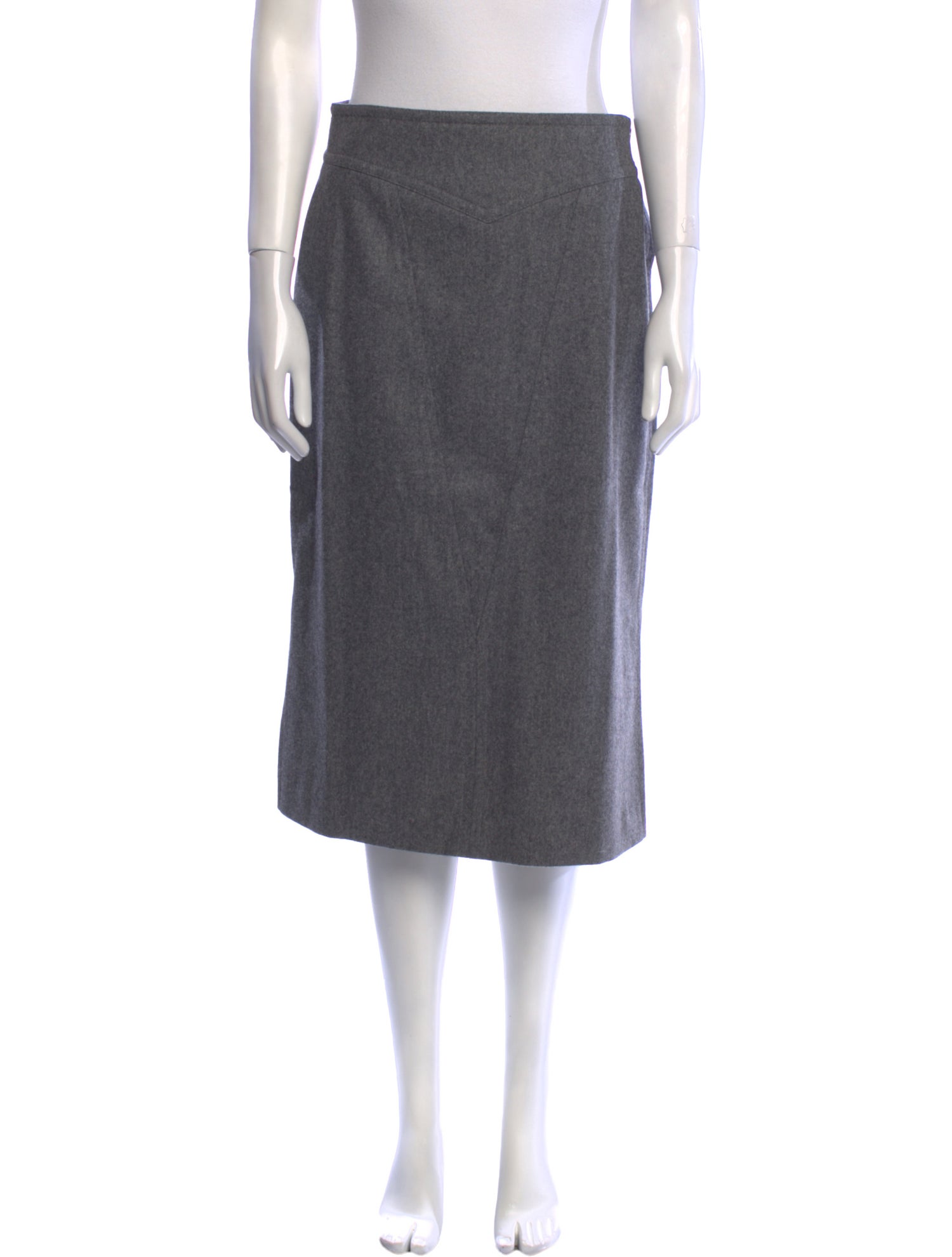 Escada Wool Knee-Length Skirt