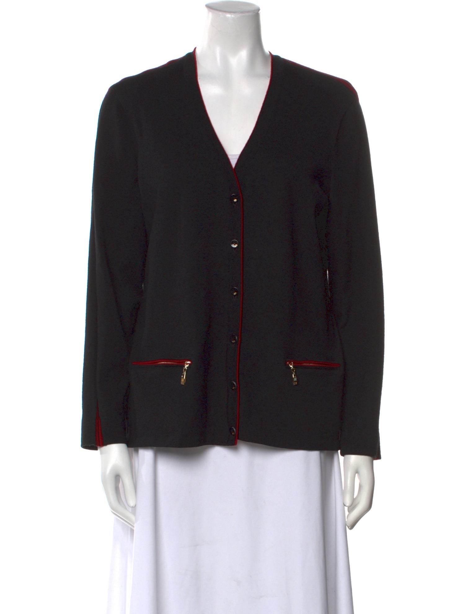 Escada Wool V-Neck Sweater