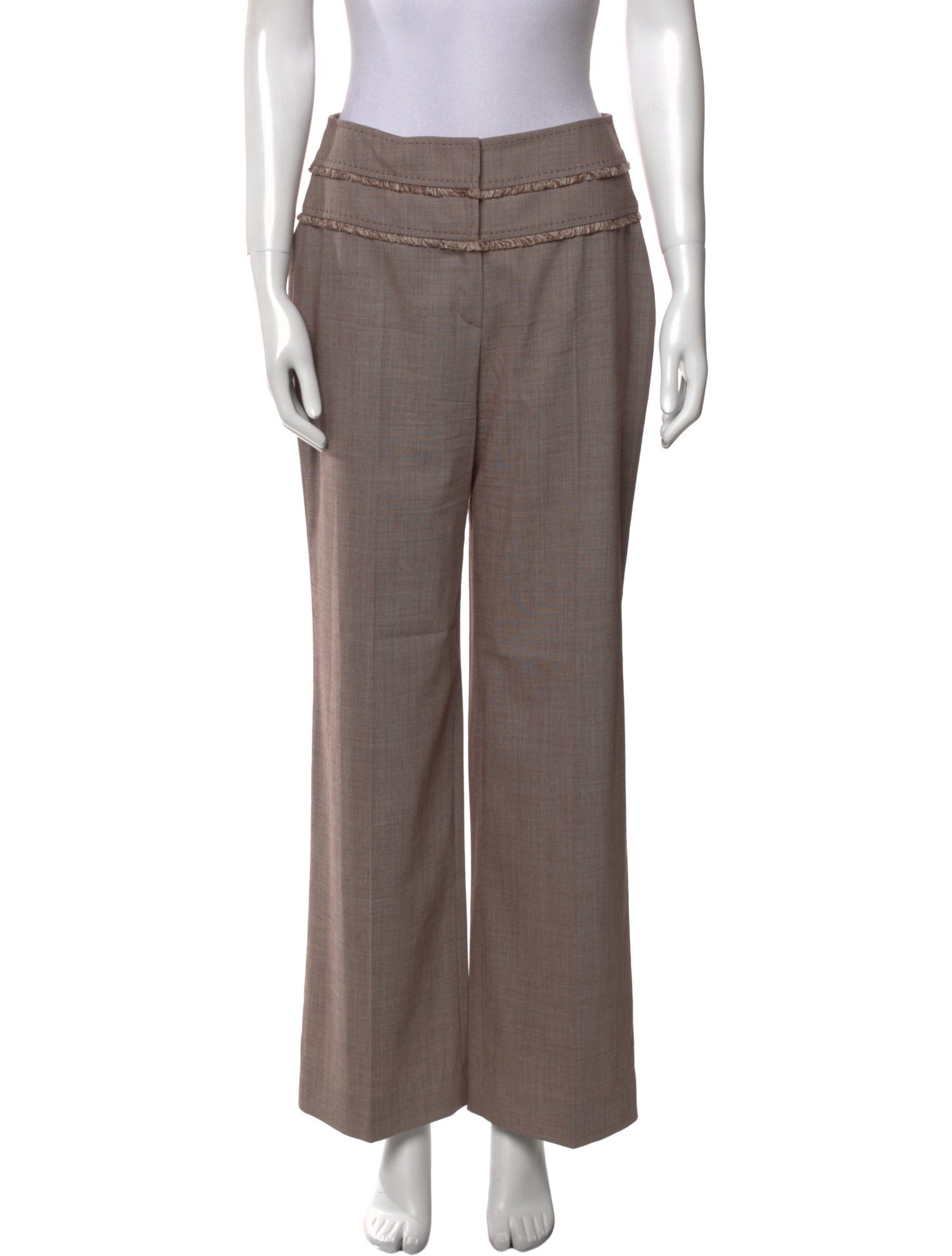 Escada Wool Wide Leg Pants