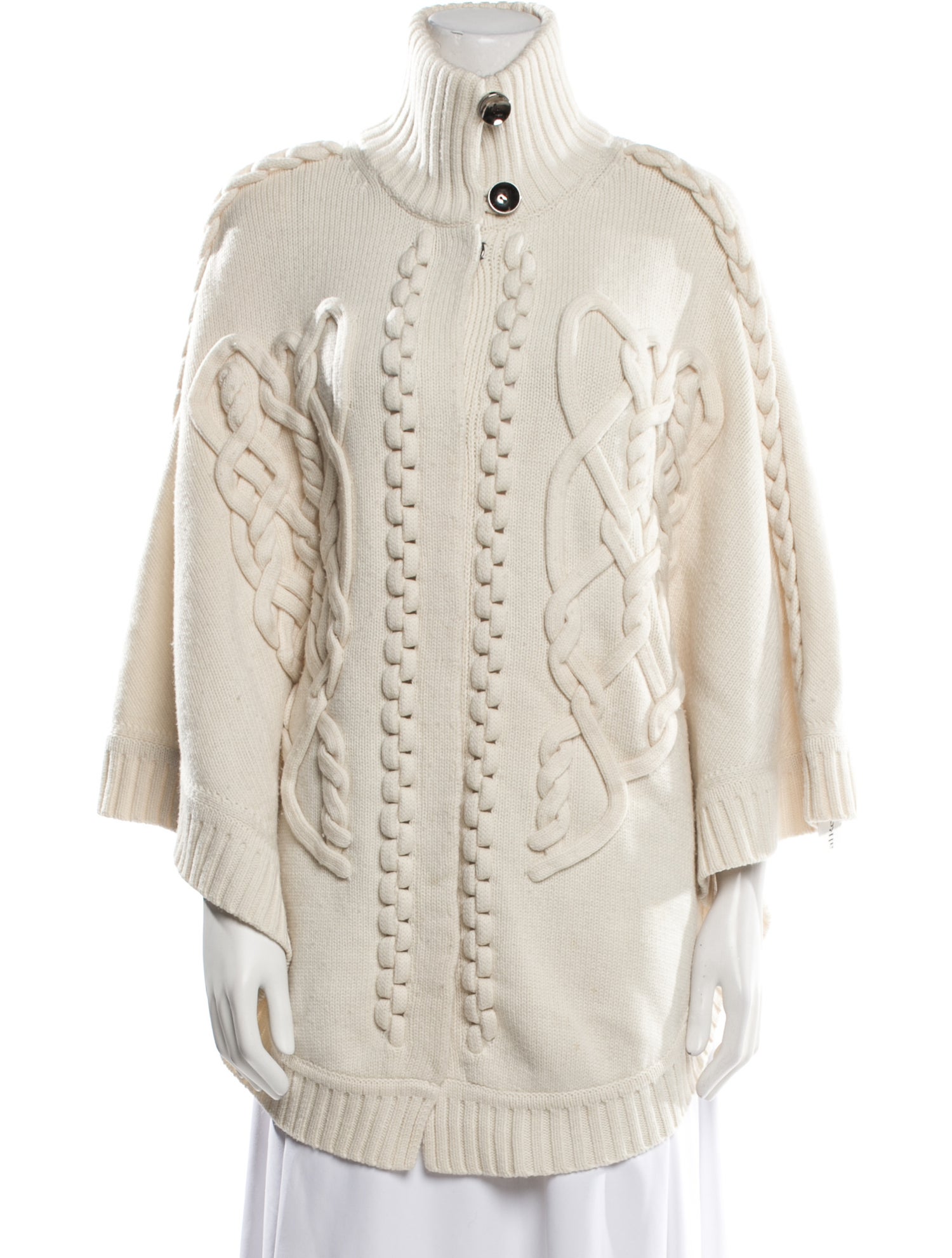 Escada Virgin Wool Mock Neck Sweater