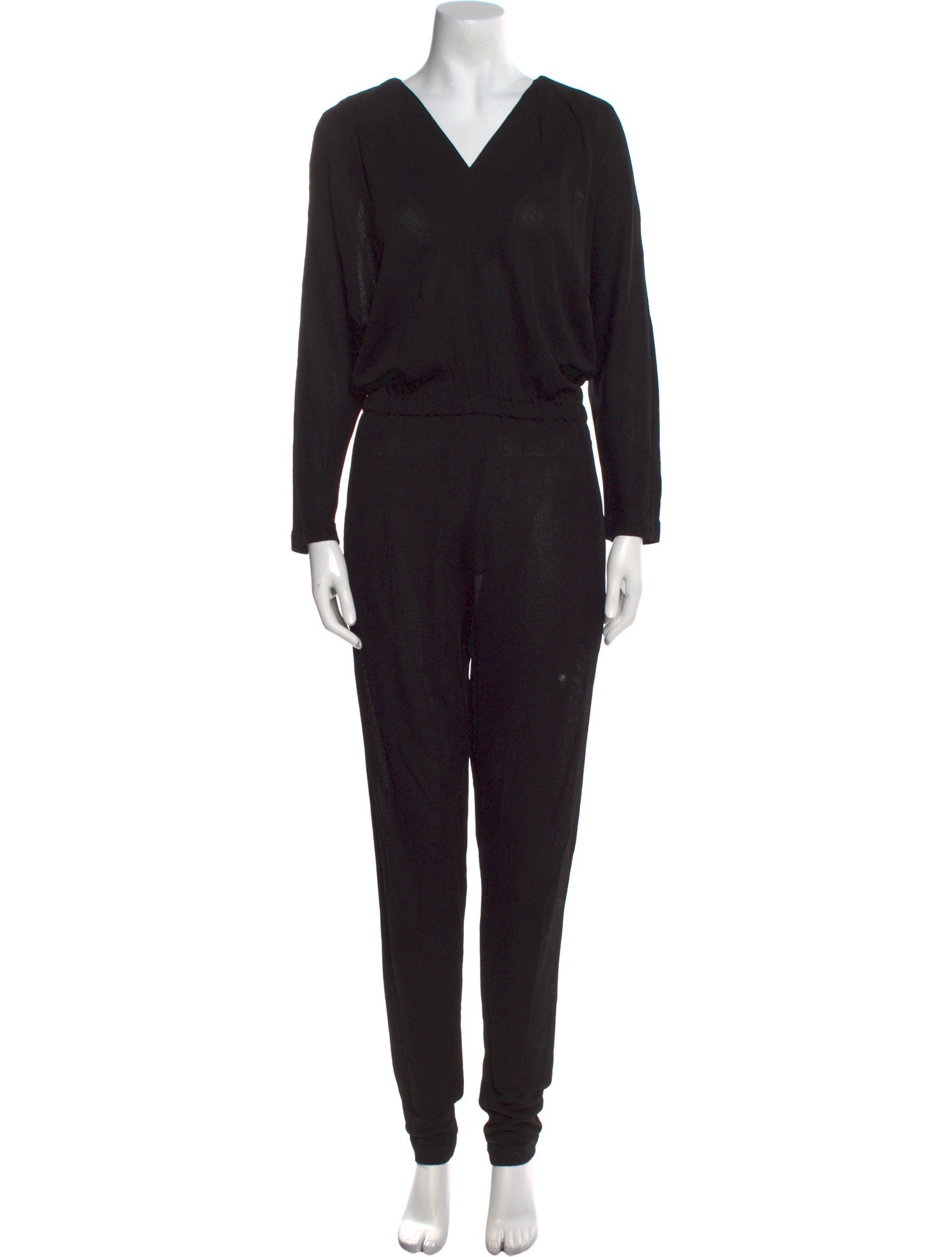 Escada V-Neck Jumpsuit