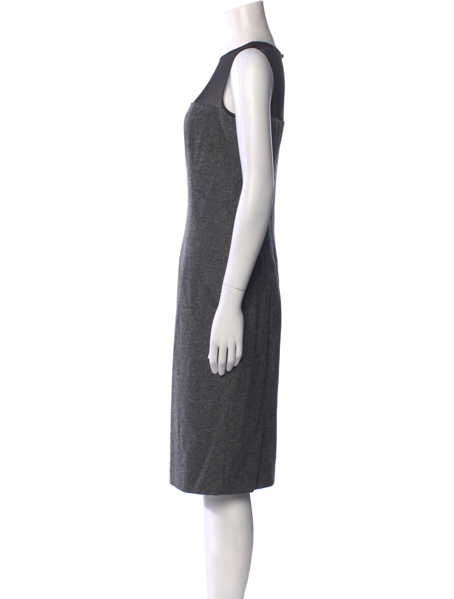 Escada Virgin Wool Midi Length Dress