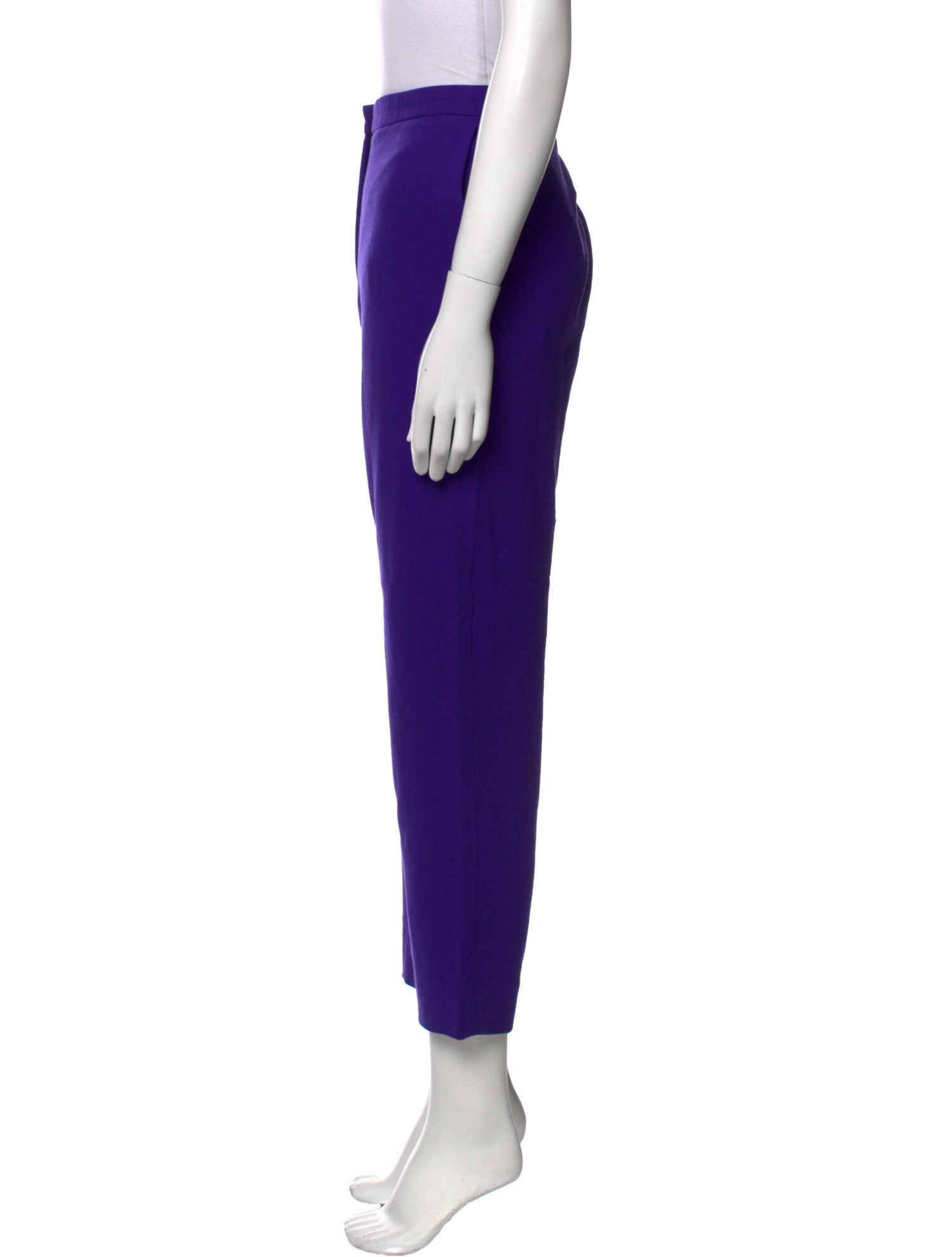 Escada Virgin Wool Straight Leg Pants