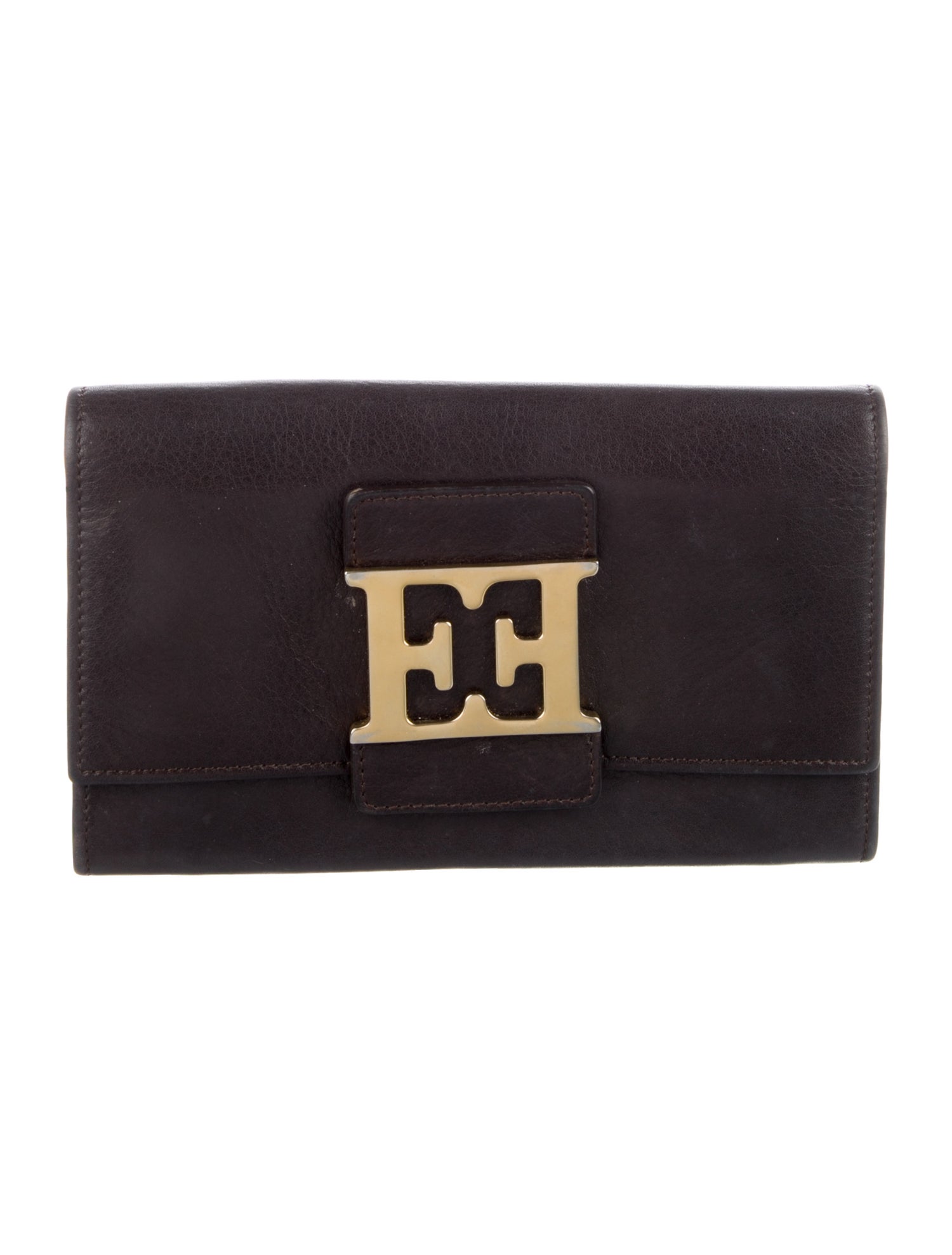 Escada Leather Compact Wallet