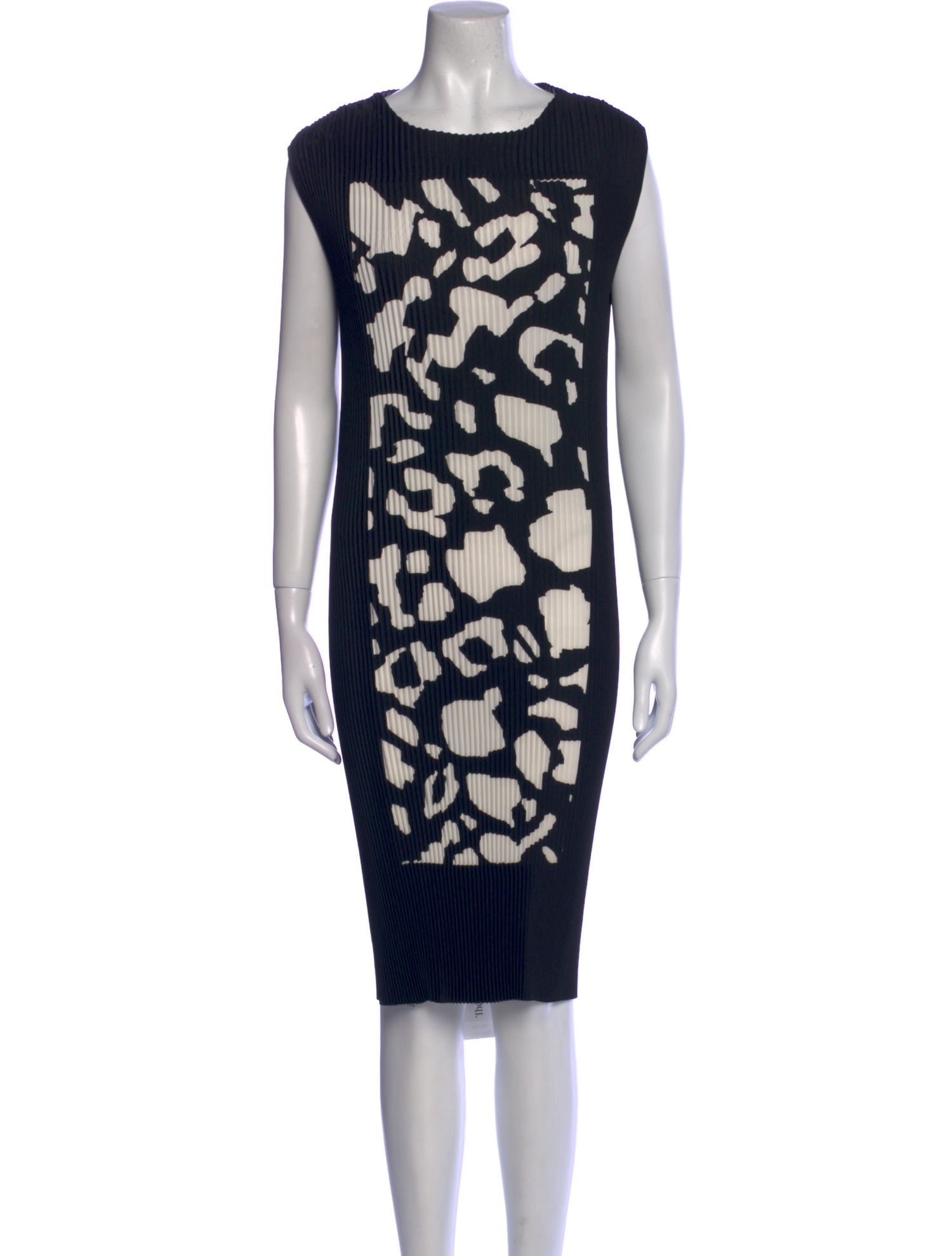 Escada Printed Knee-Length Dress
