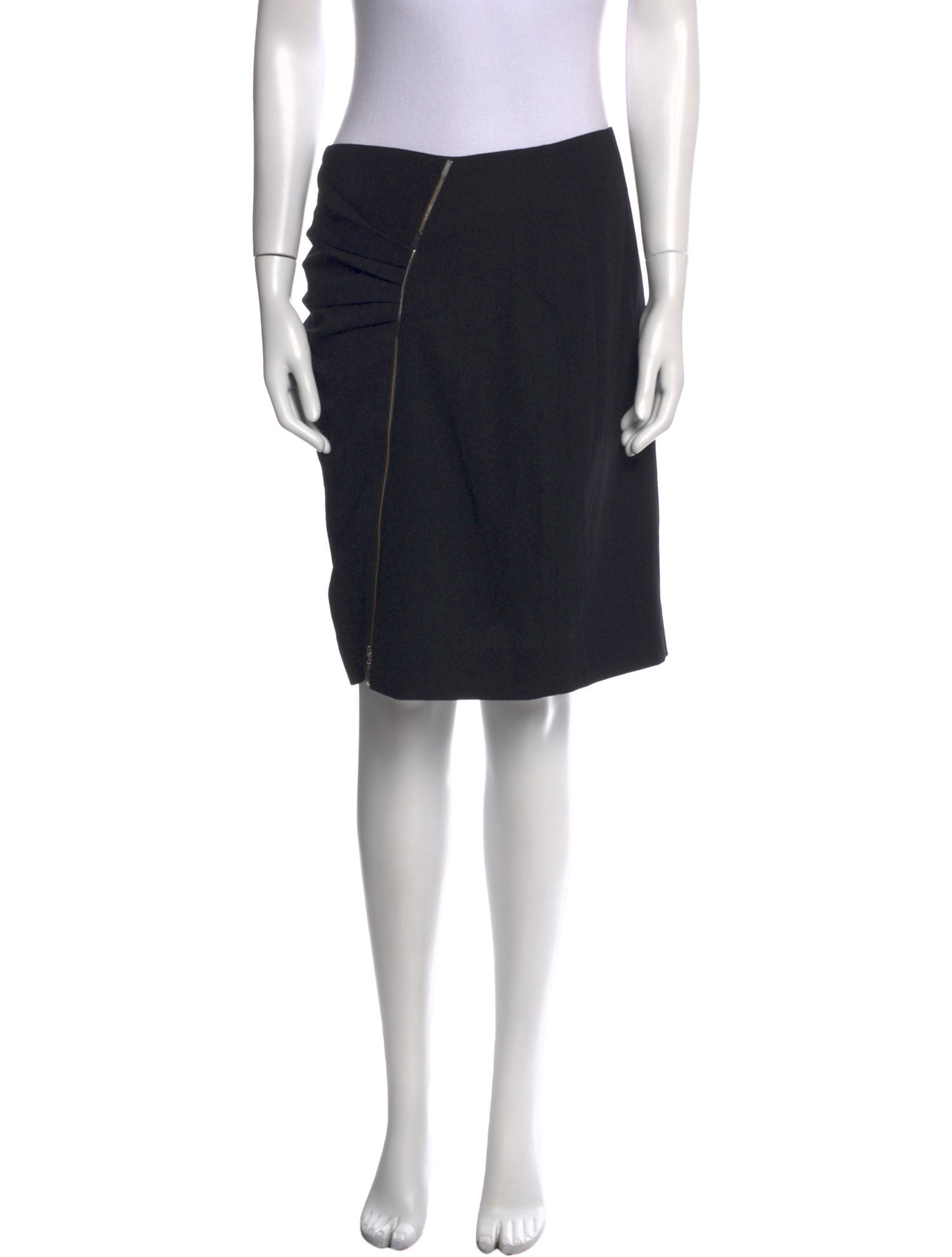 Escada Virgin Wool Knee-Length Skirt