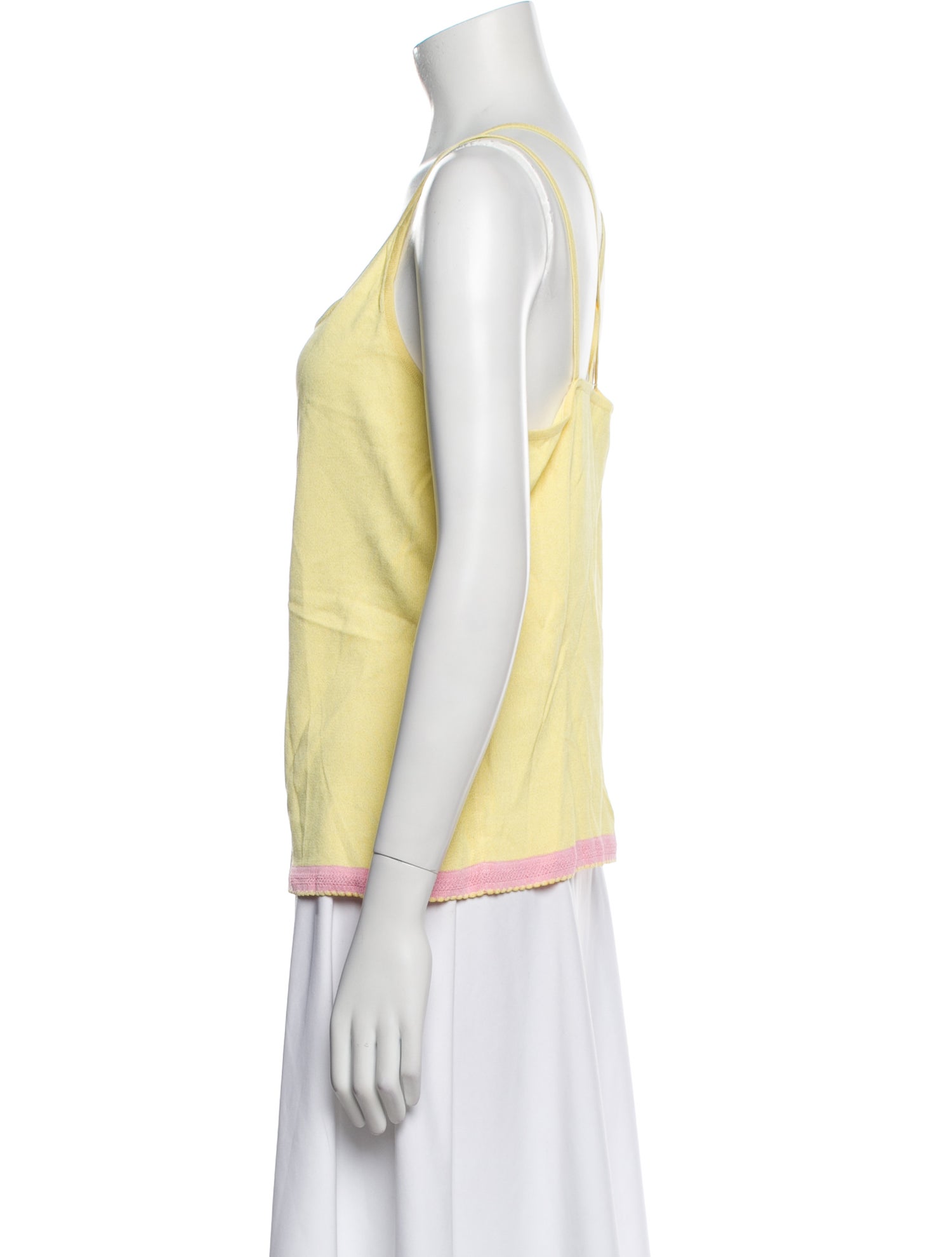 Escada Scoop Neck Sleeveless Top