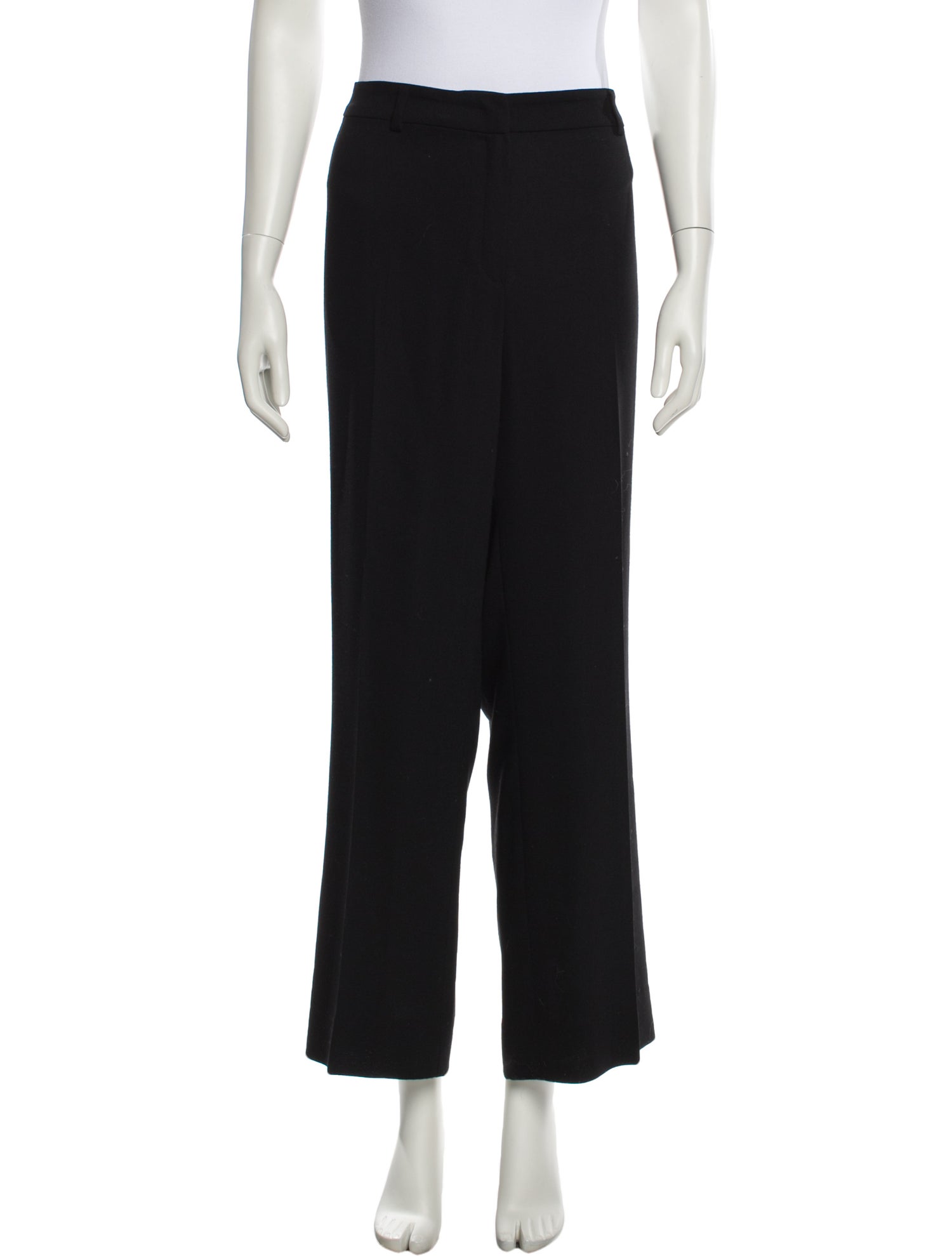 Escada Virgin Wool Wide Leg Pants