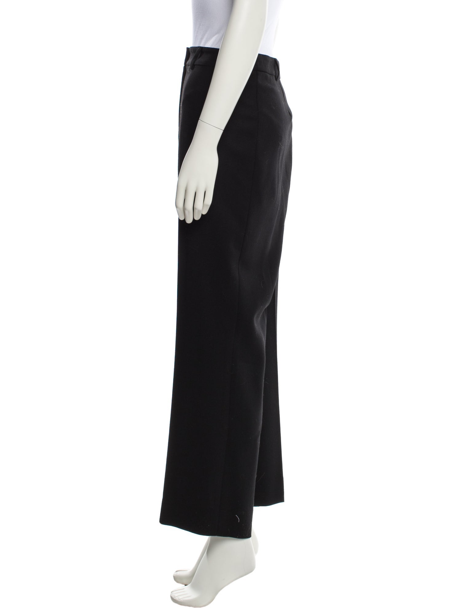 Escada Virgin Wool Wide Leg Pants
