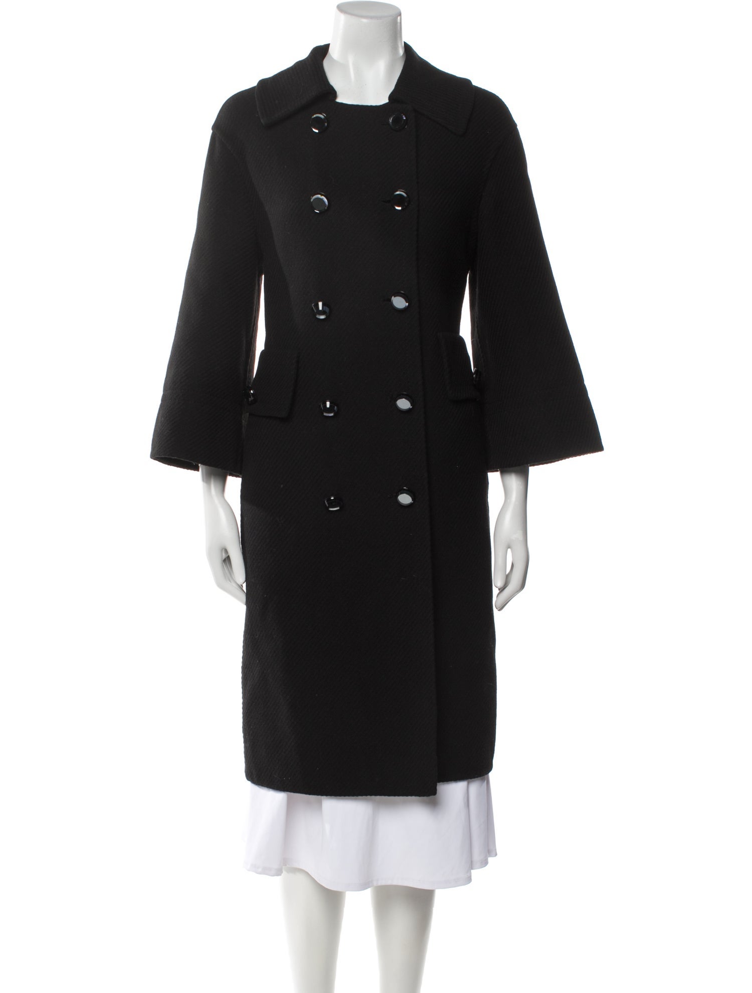 Escada Virgin Wool Trench Coat