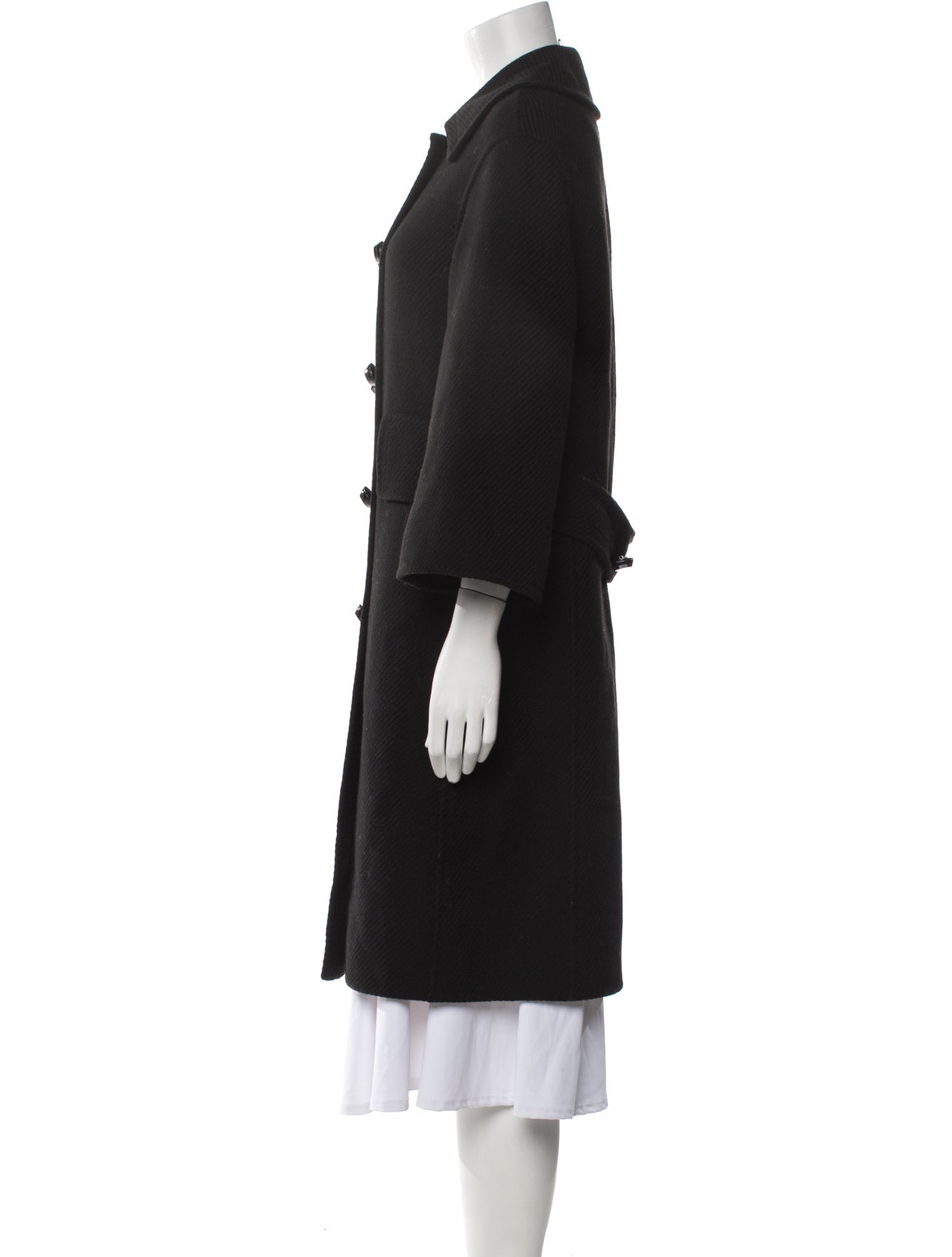 Escada Virgin Wool Trench Coat