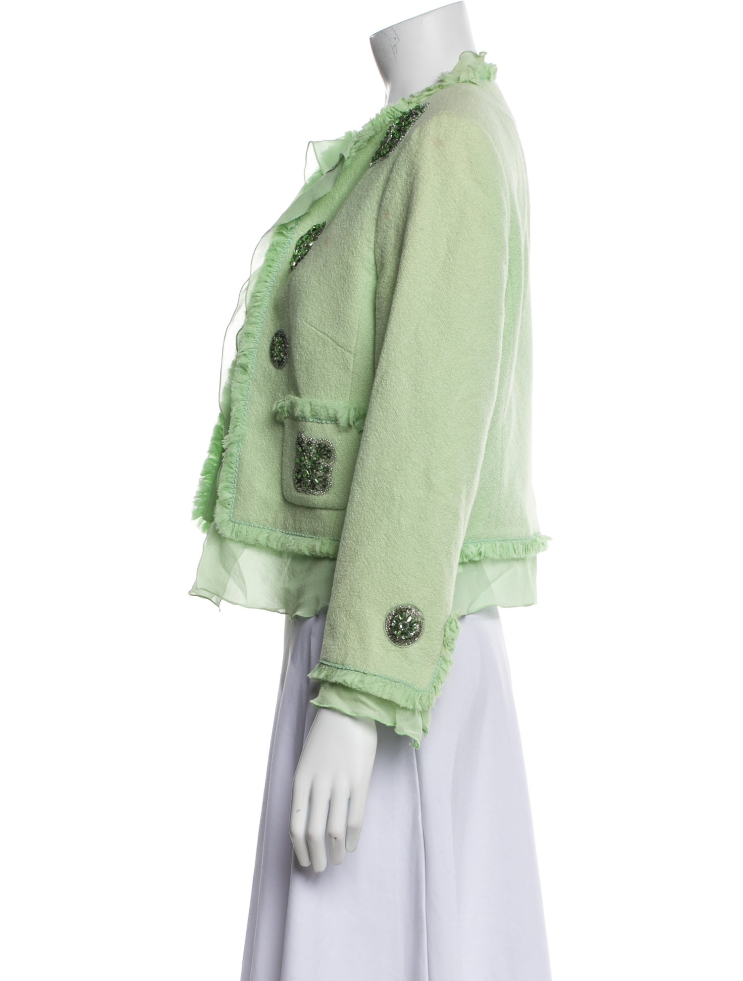 Escada Wool Fur Jacket