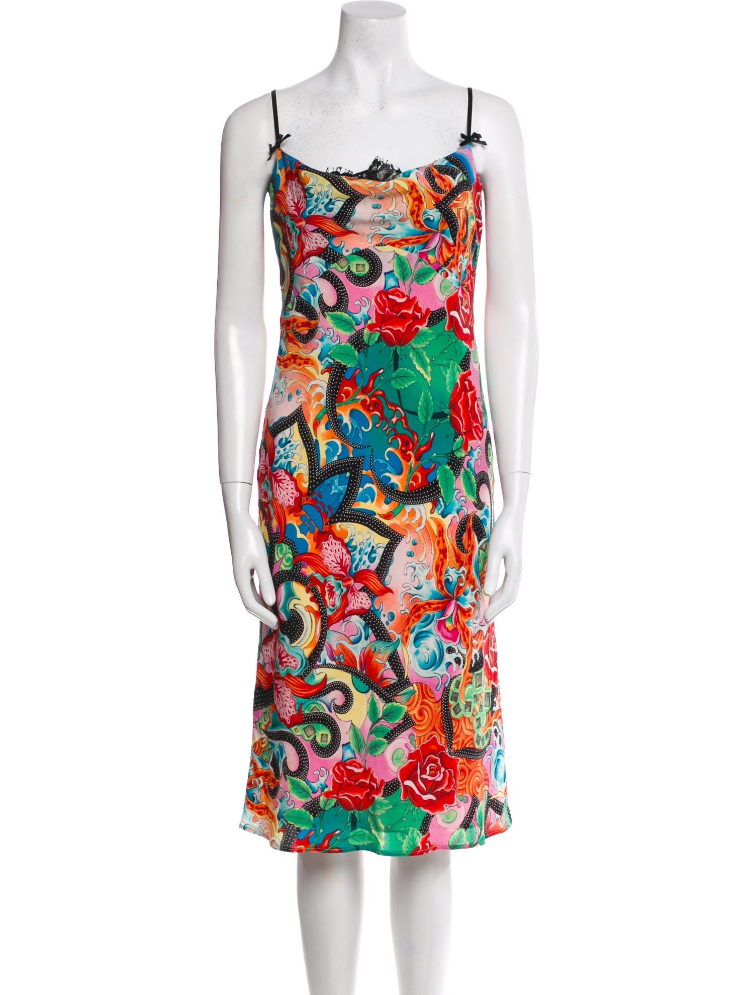 Escada Silk Midi Length Dress