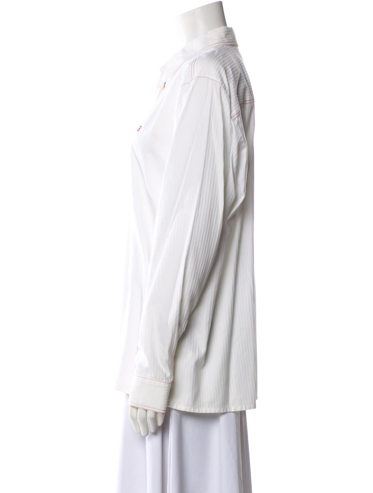 Escada Vintage Long Sleeve Button-Up Top