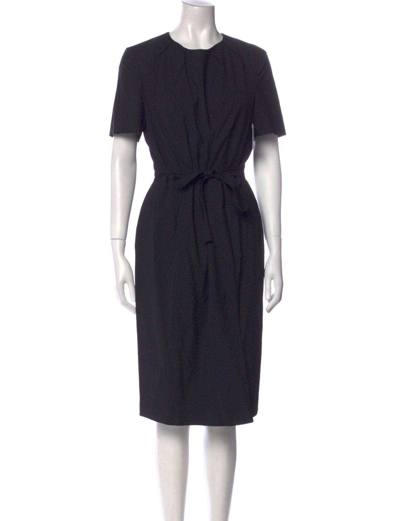 Escada Virgin Wool Midi Length Dress