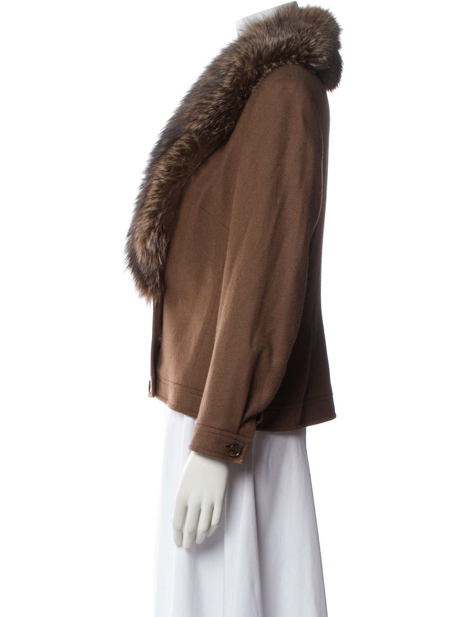 Escada Camel Hair Fur Jacket