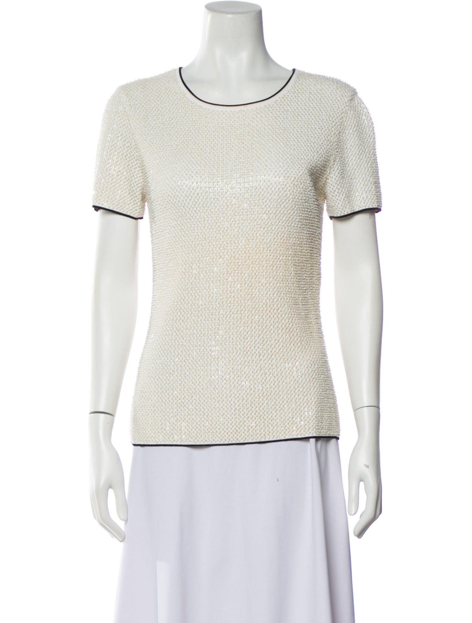 Escada Crew Neck Short Sleeve Top