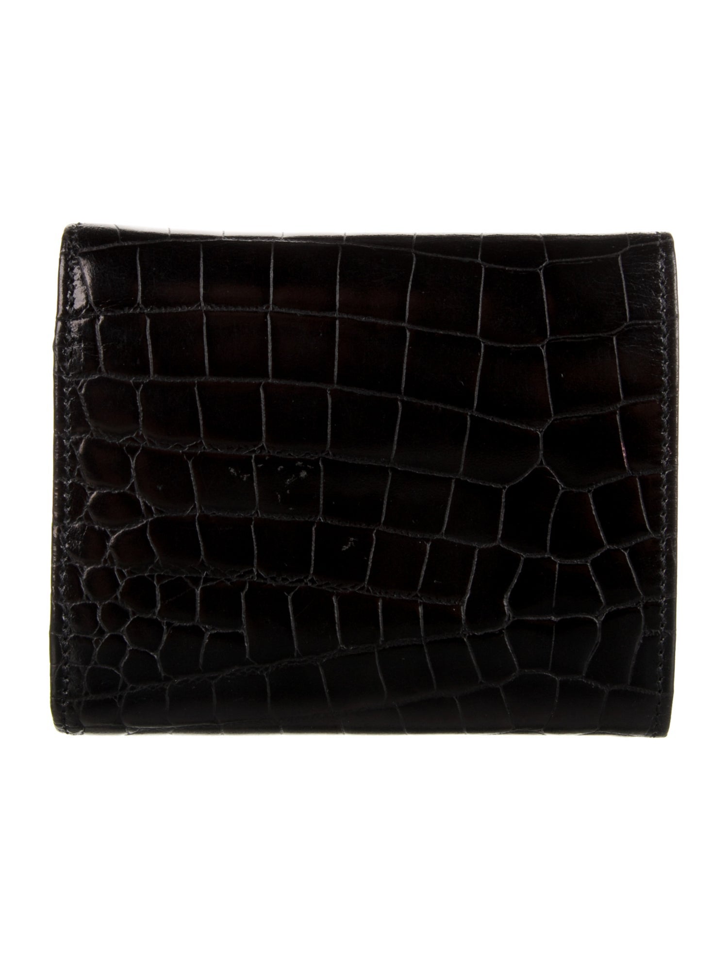 Escada Embossed Leather Wallet