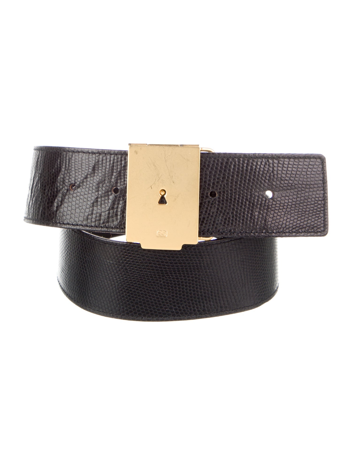 Escada Wide Leather Belt