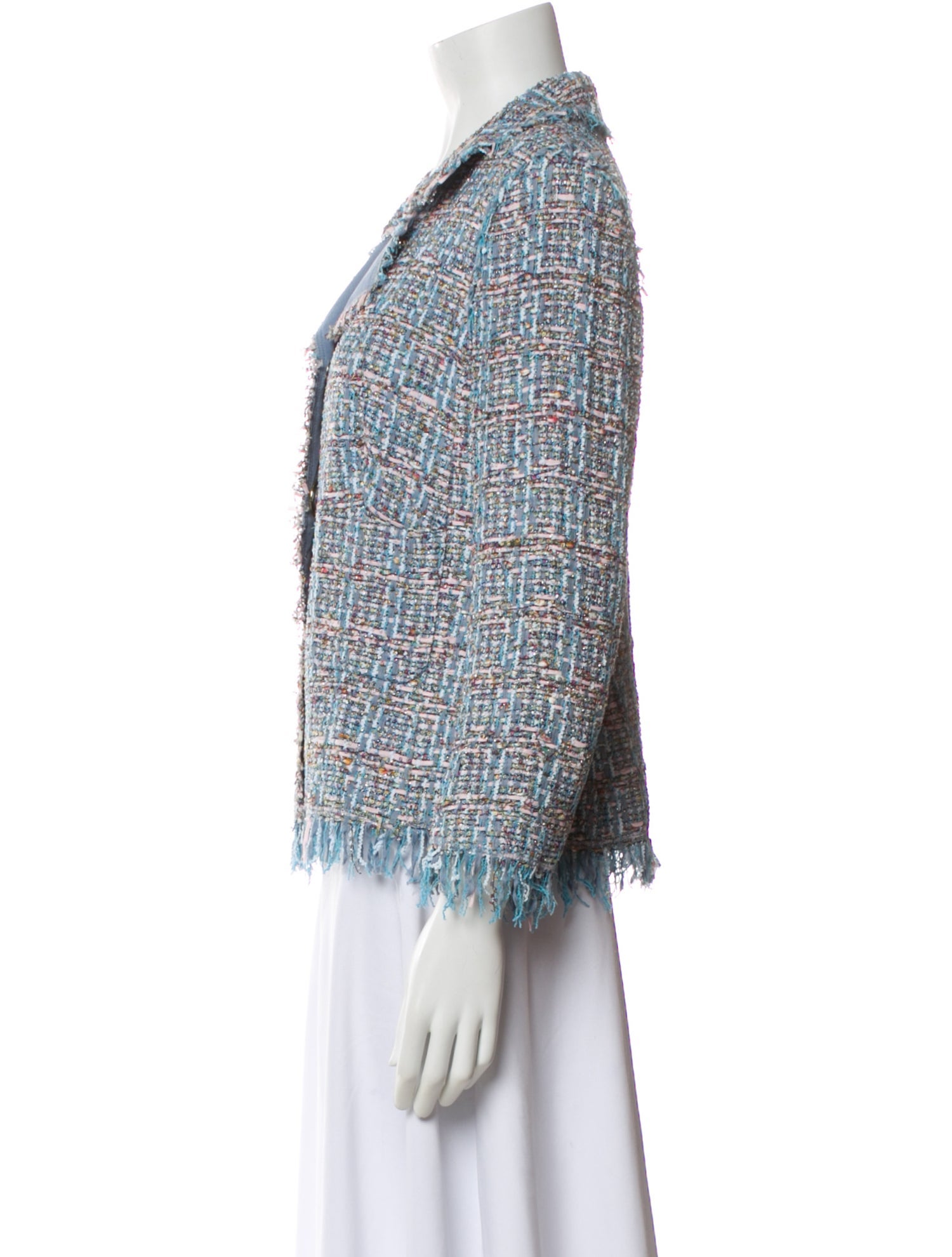 Escada Tweed Pattern Blazer