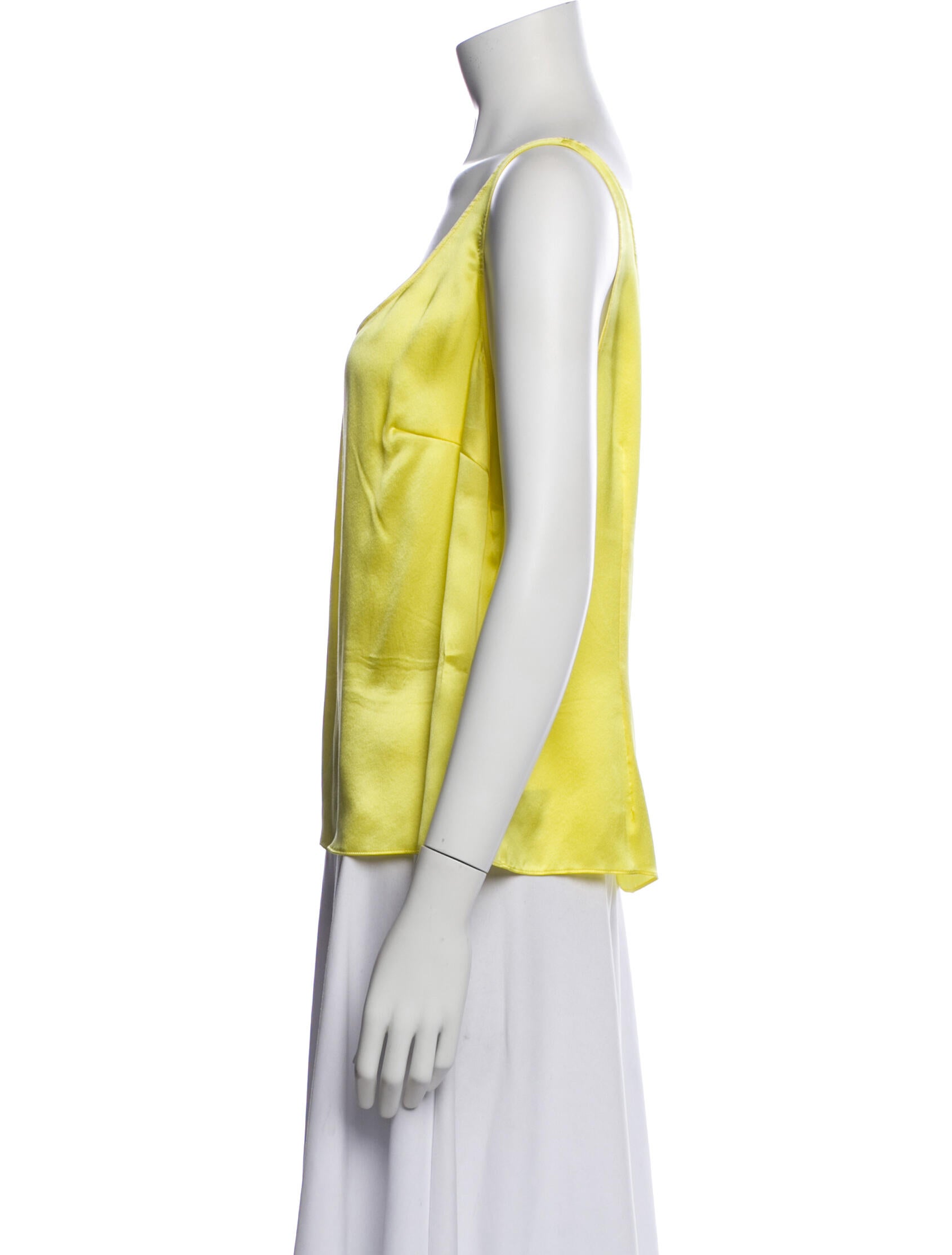 Escada Silk V-Neck Top