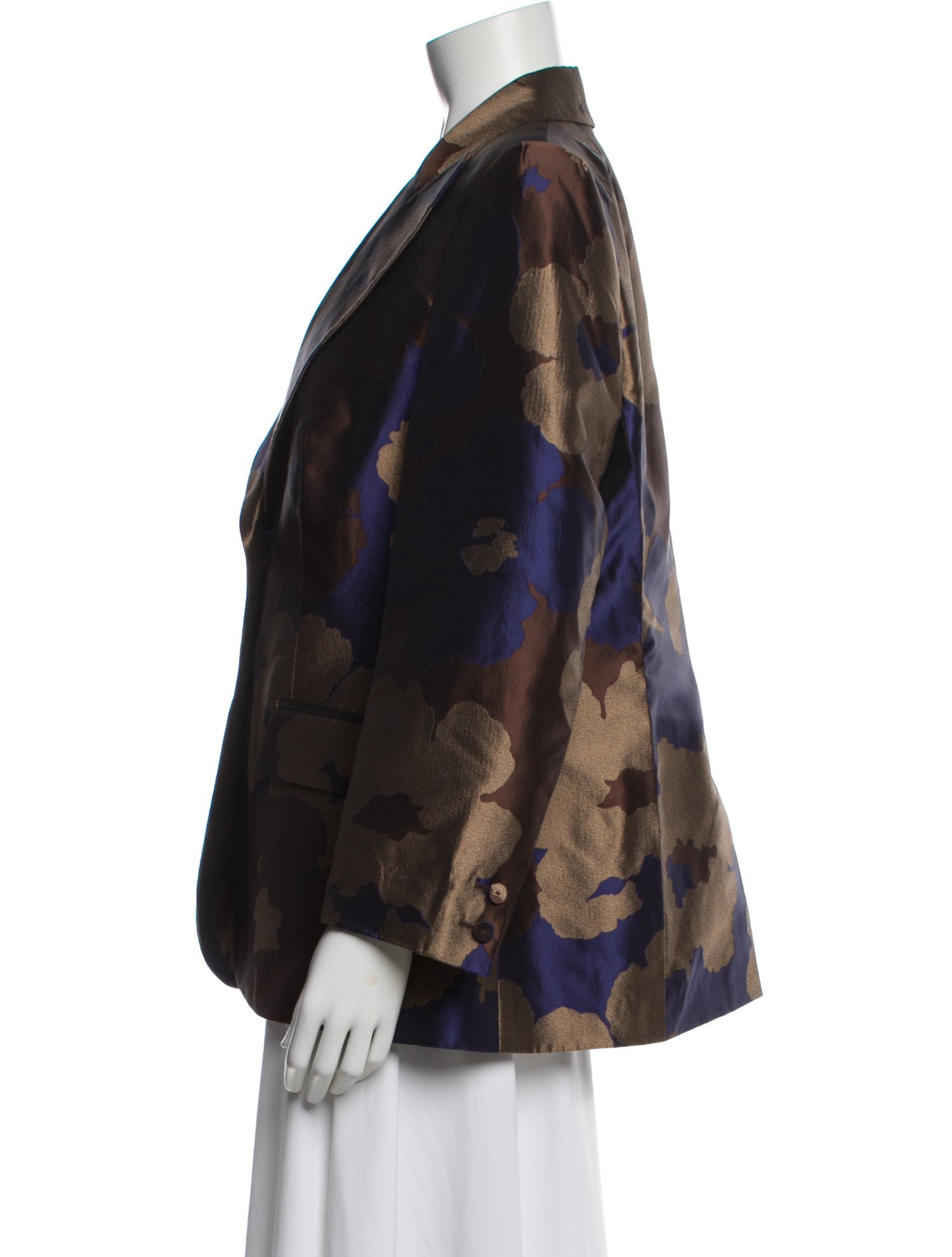 Escada Silk Printed Blazer