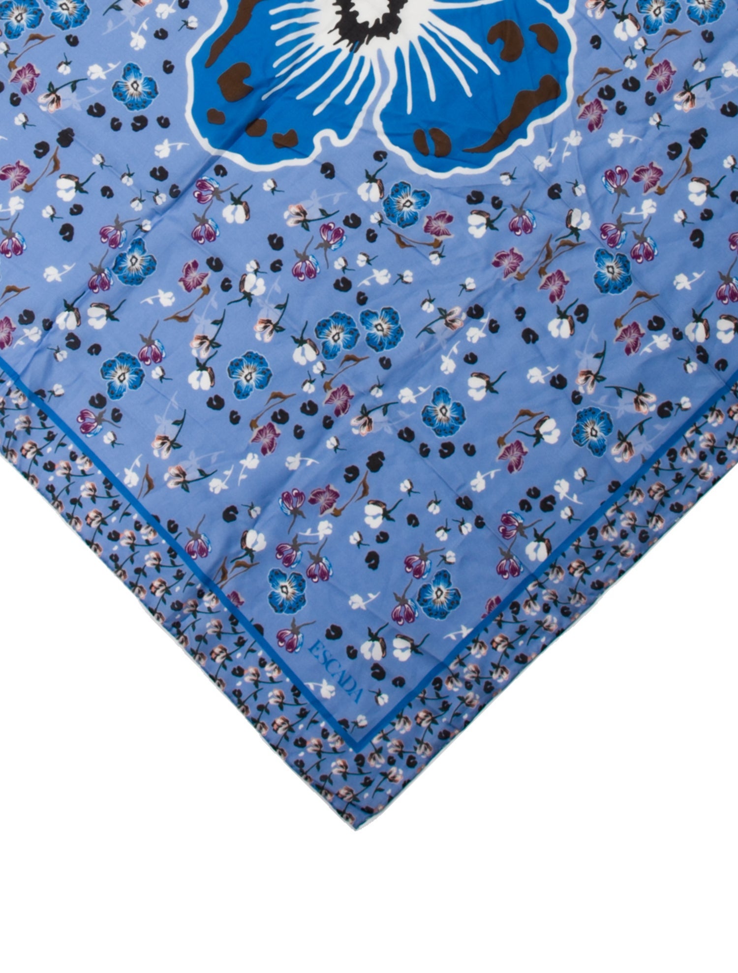 Escada Floral Print Scarf