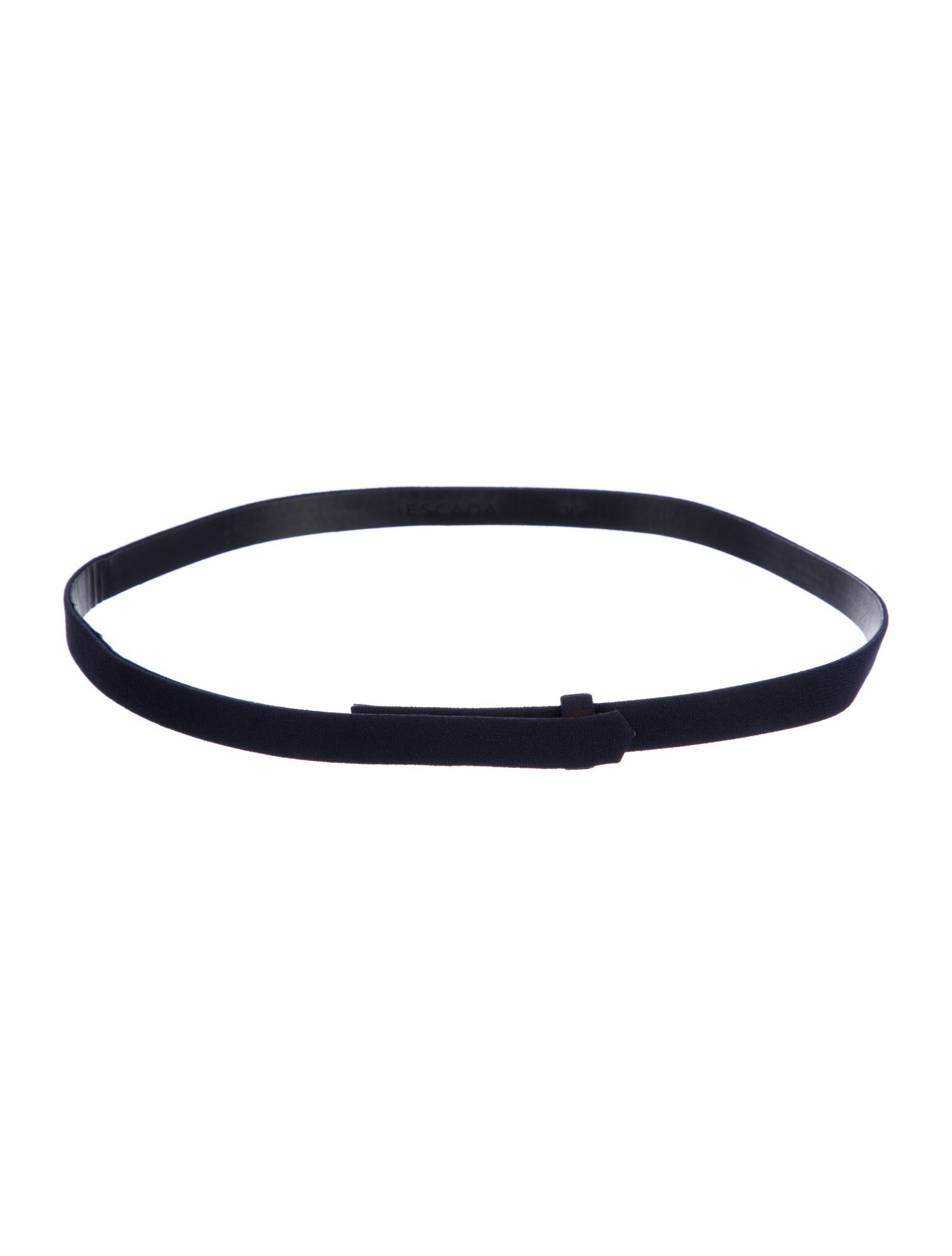 Escada Skinny Leather Belt