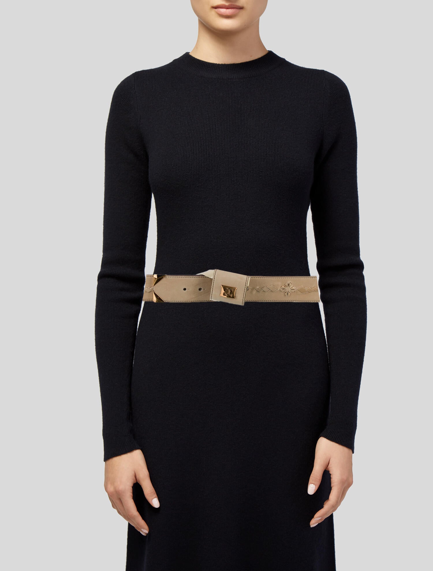 Escada Leather Waist Belt
