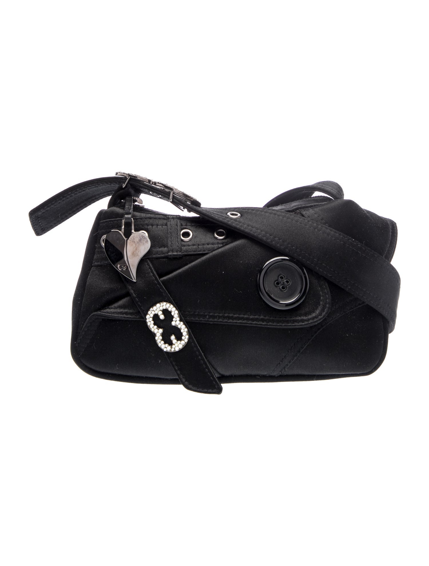 Escada Satin Top Handle Bag