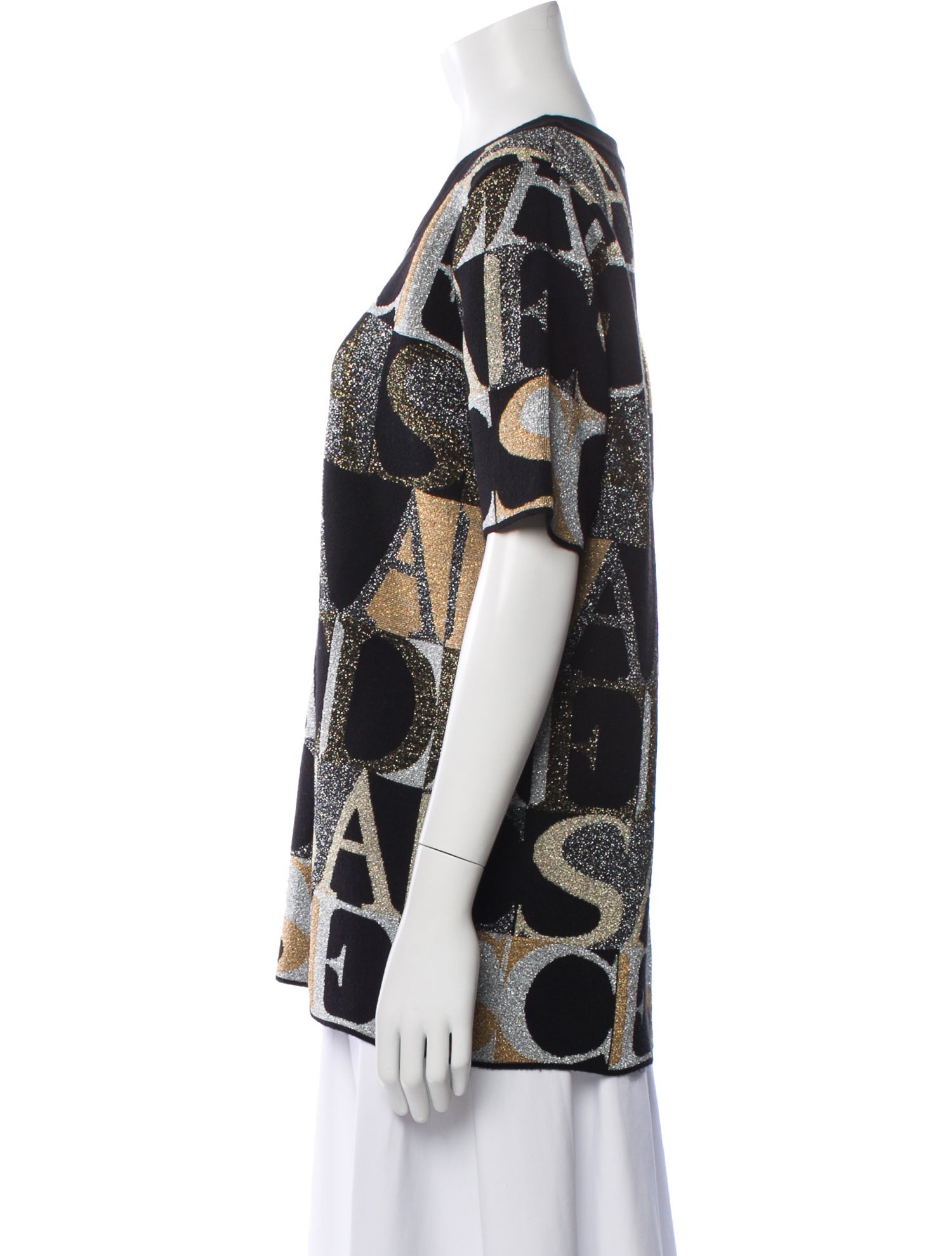 Escada Graphic Print Crew Neck T-Shirt