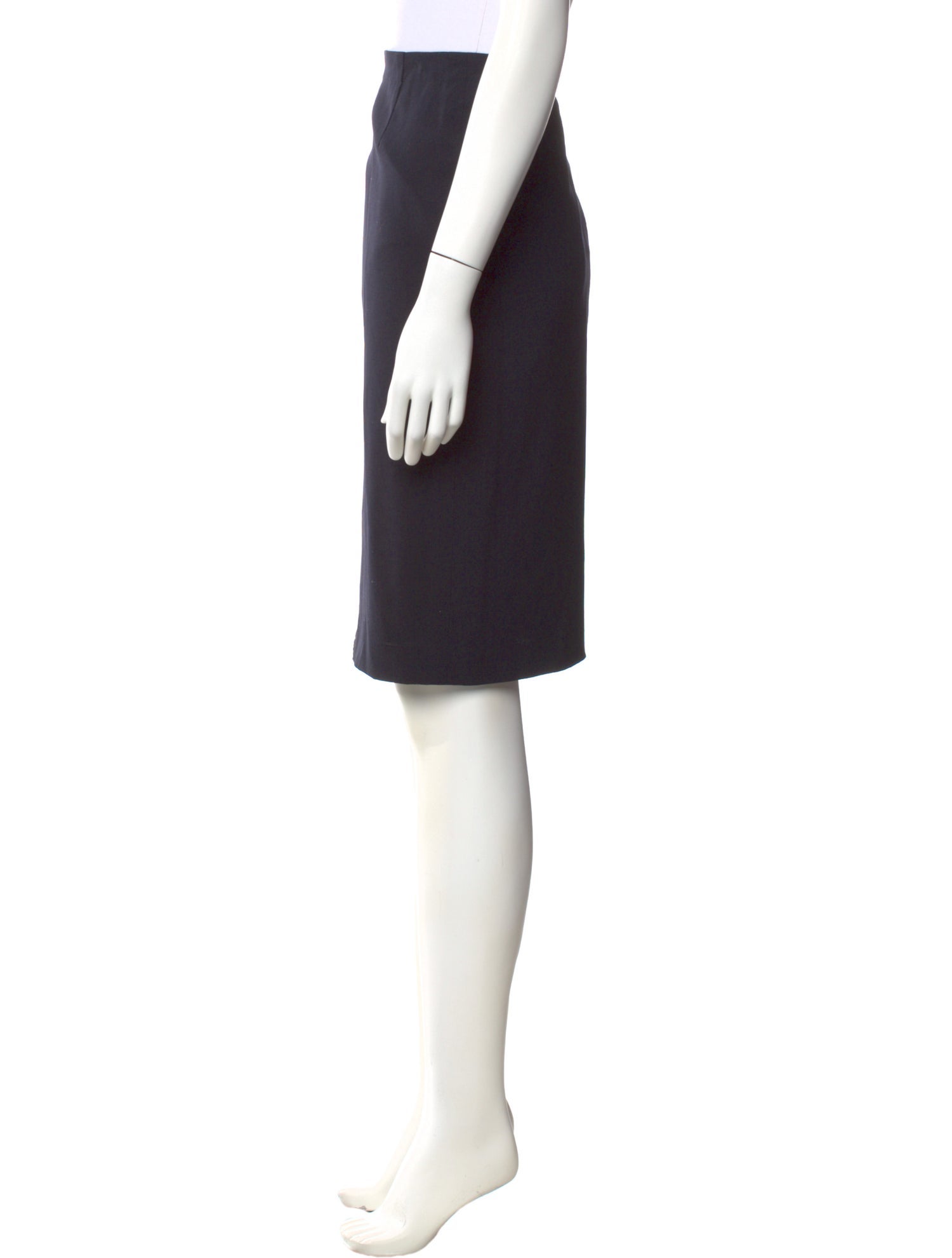 Escada Virgin Wool Knee-Length Skirt