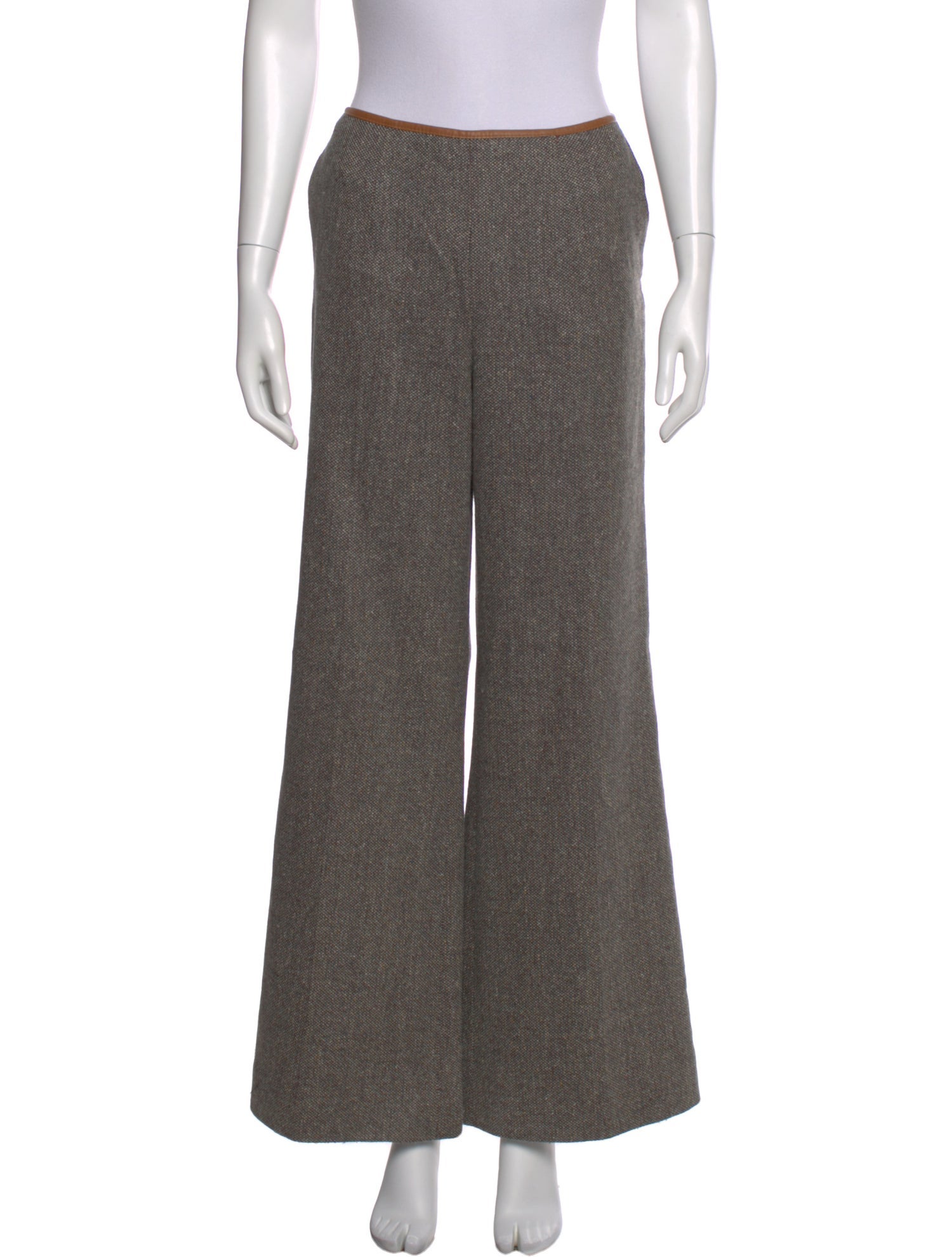 Escada Virgin Wool Wide Leg Pants