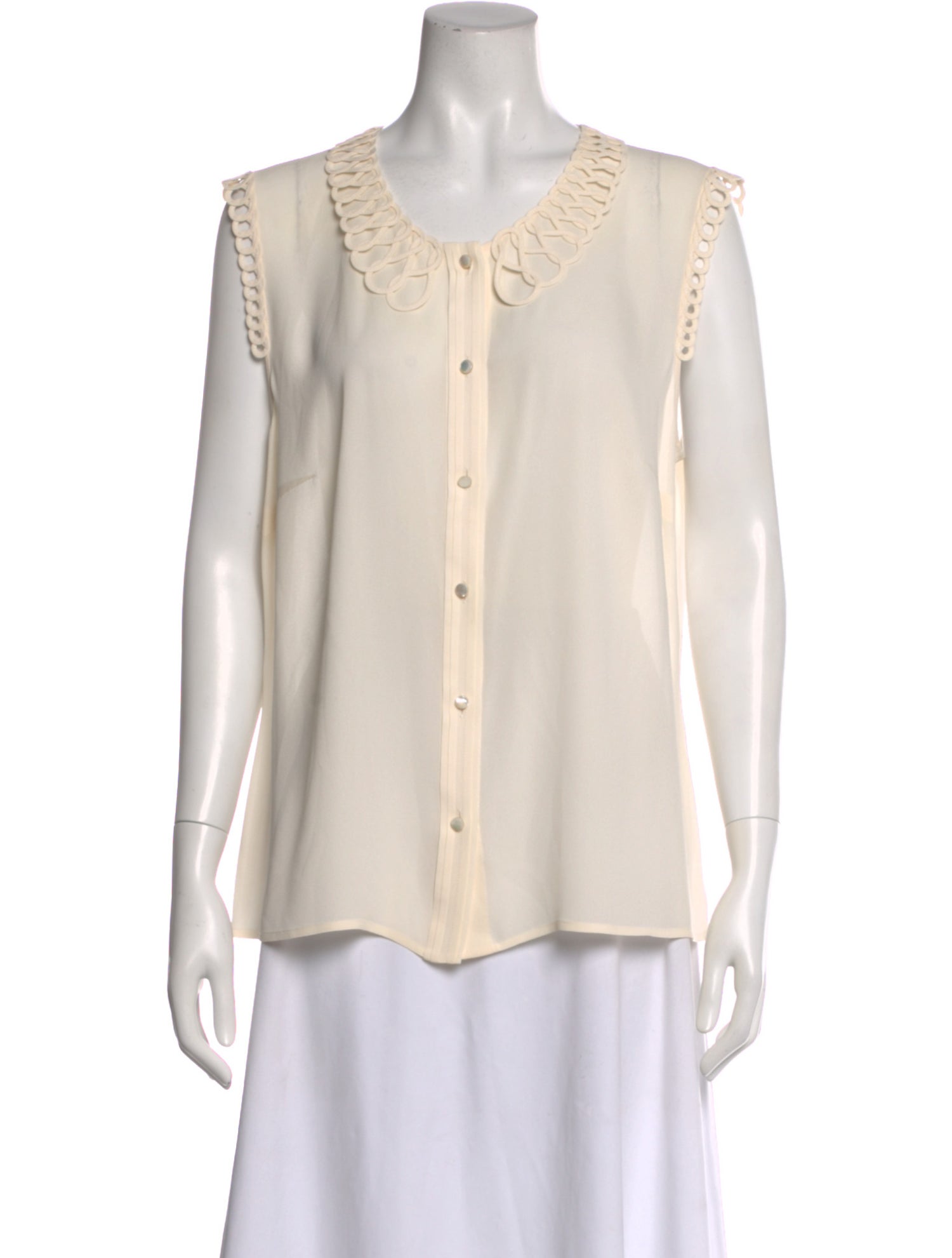 Escada Sleeveless Blouse