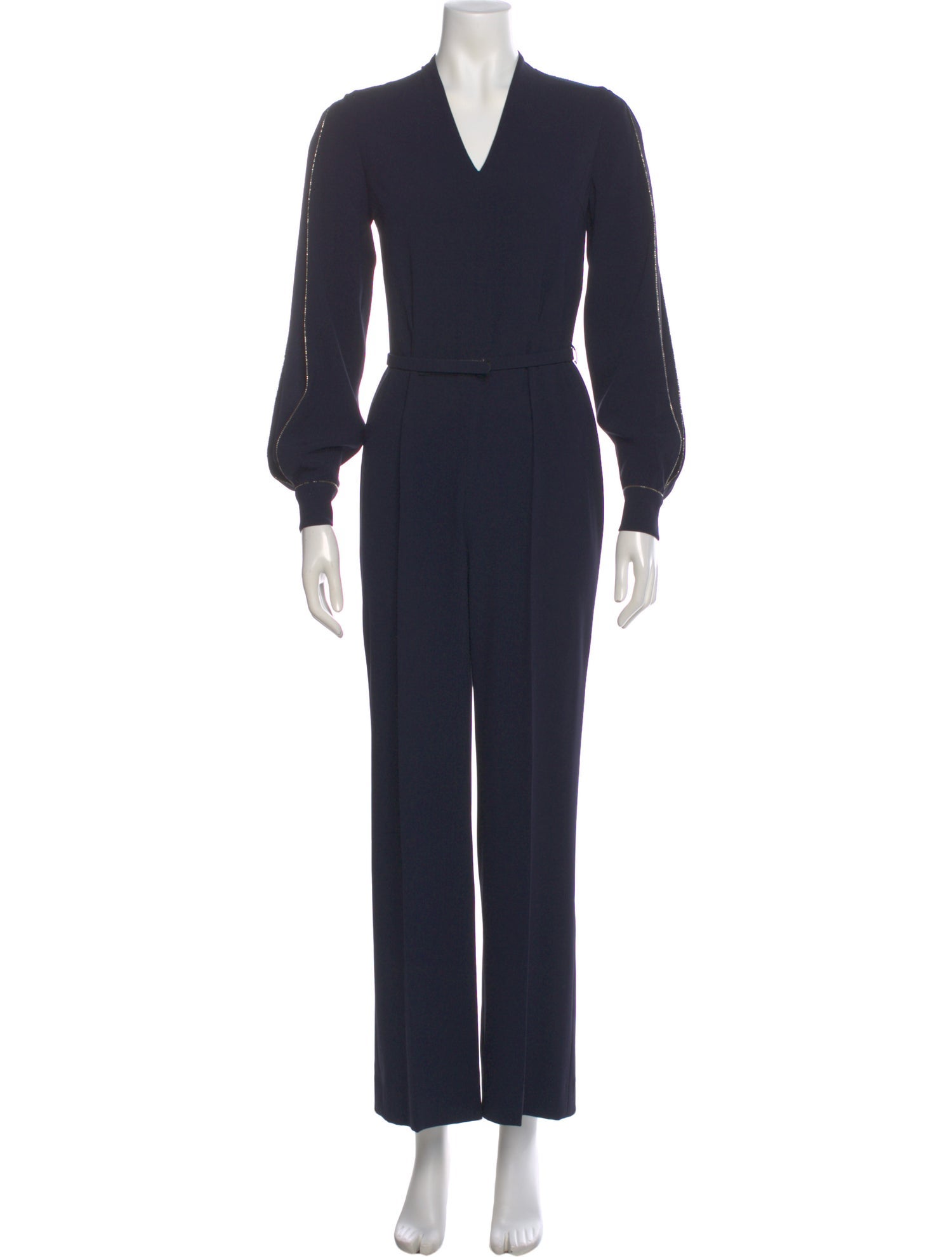Escada V-Neck Jumpsuit