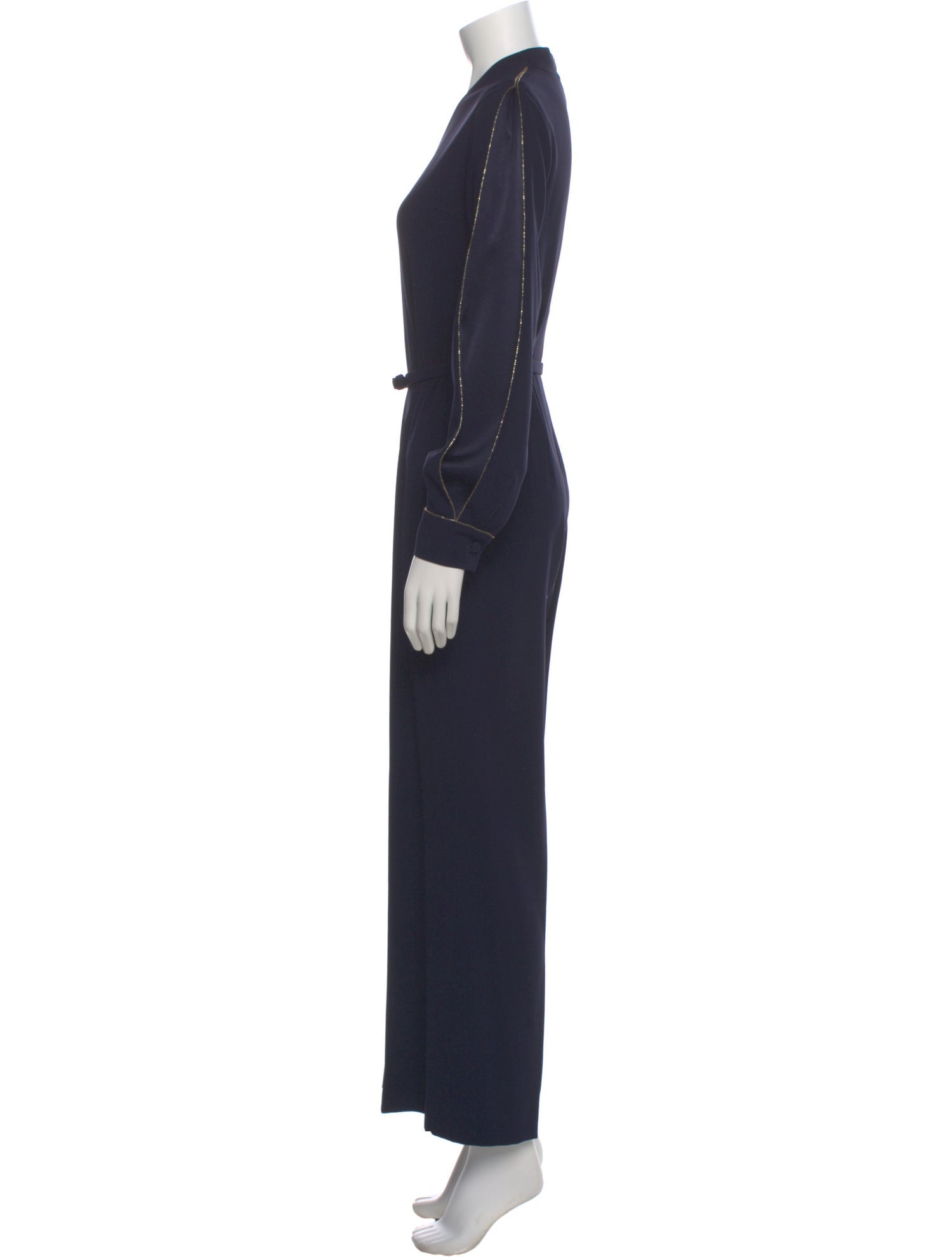 Escada V-Neck Jumpsuit