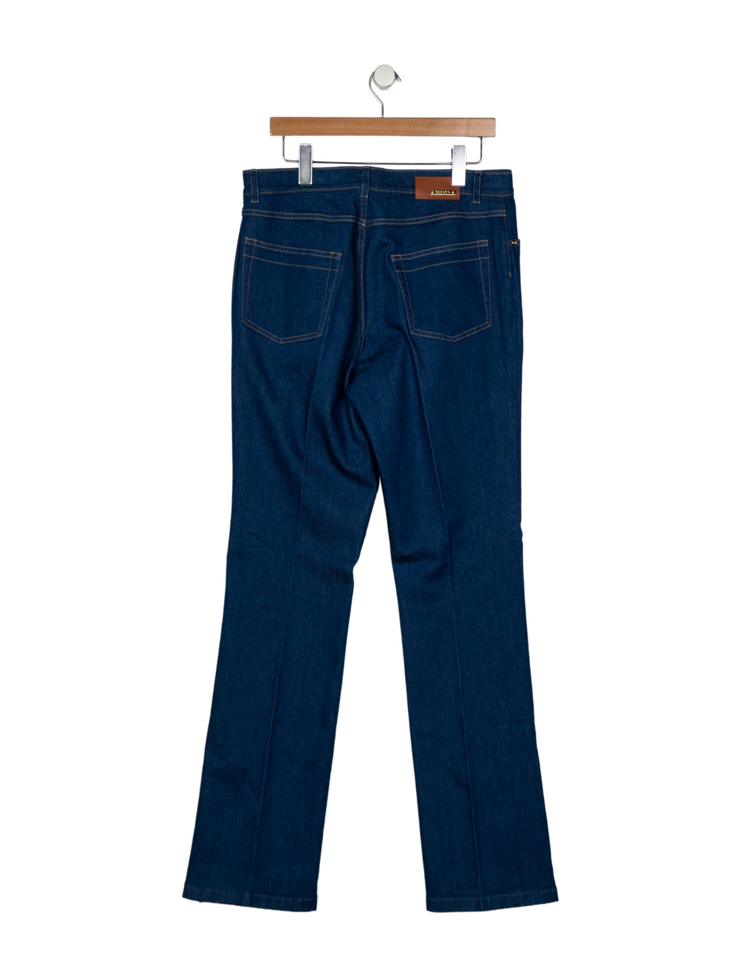 Escada High-Rise Wide Leg Jeans