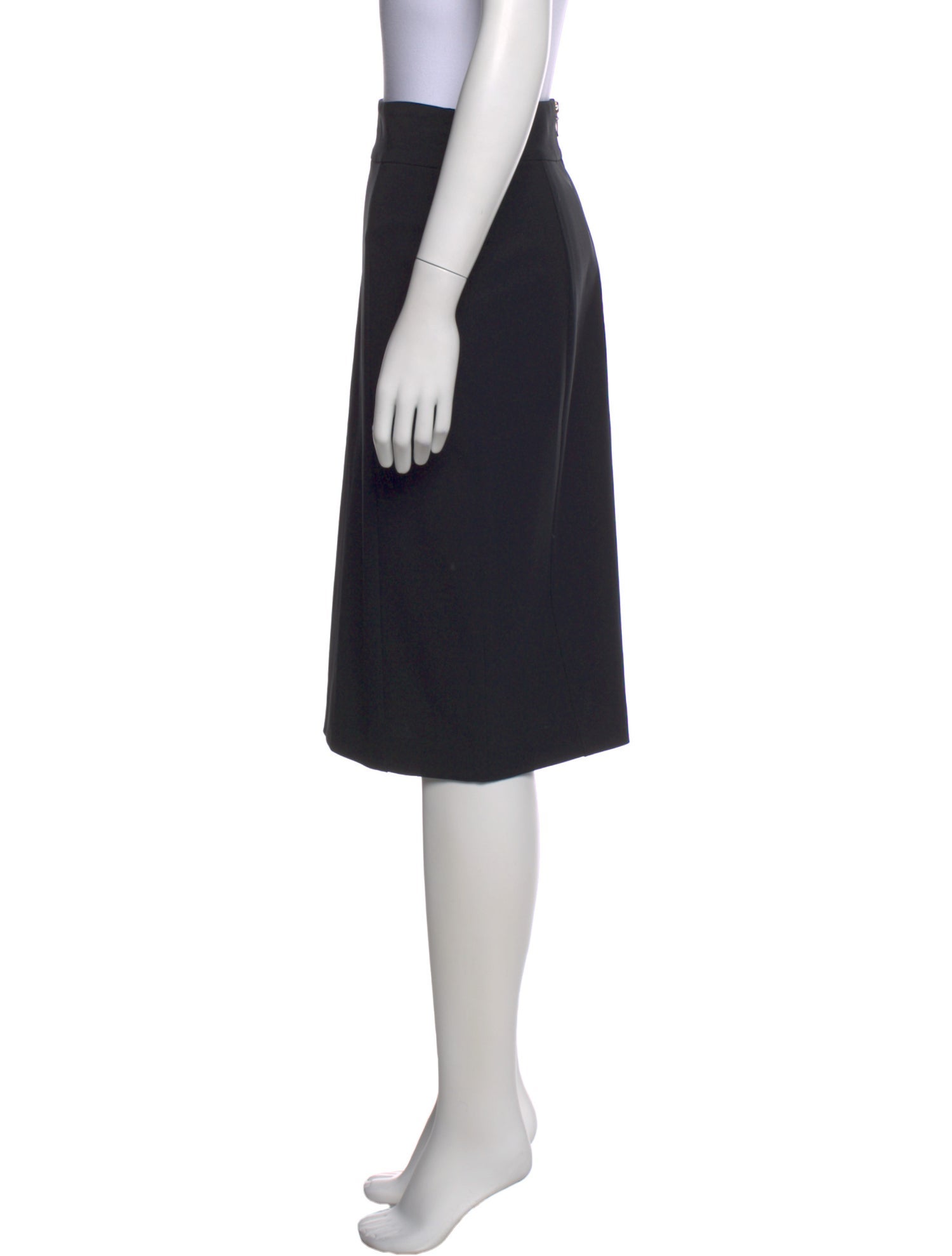 Escada Virgin Wool Knee-Length Skirt