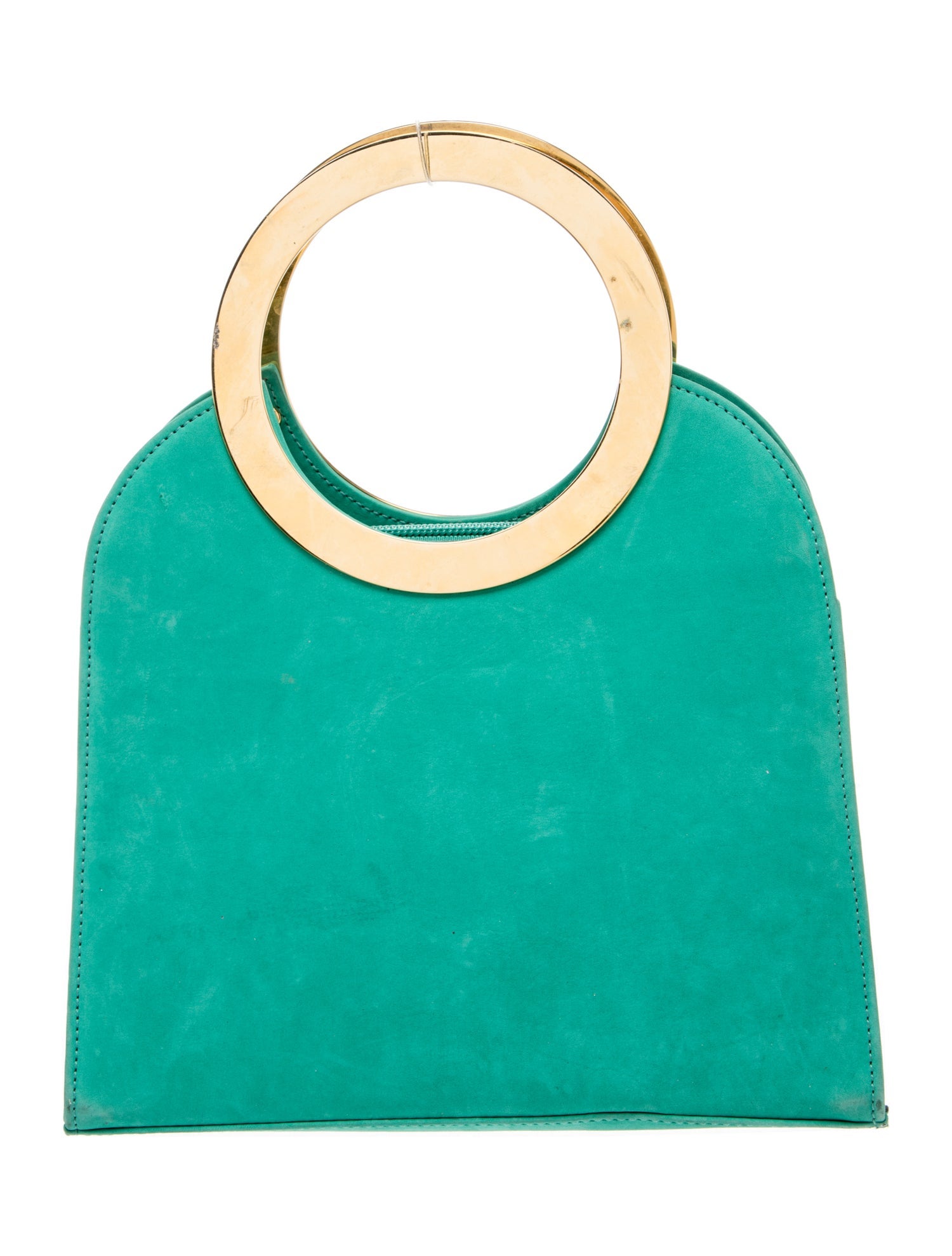 Escada Suede Top Handle Bag