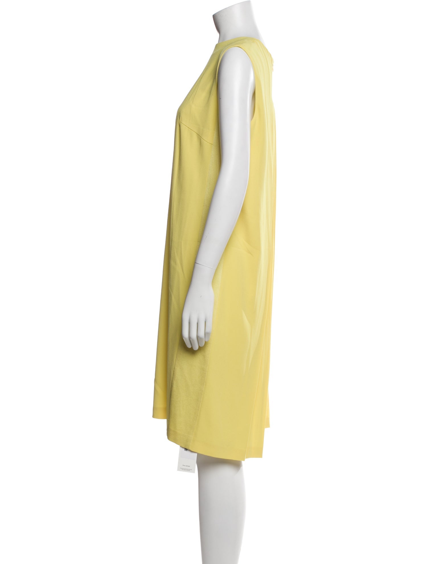 Escada Bateau Neckline Knee-Length Dress