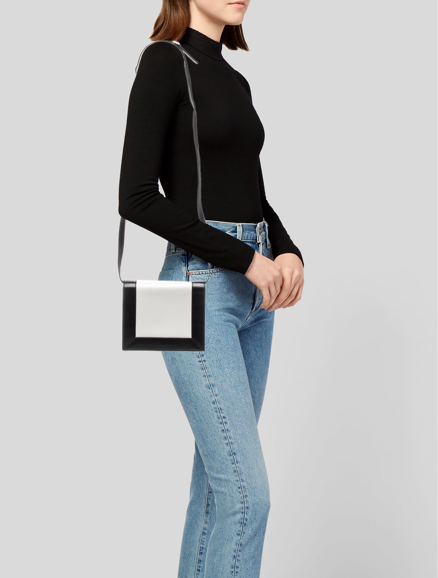 Escada Leather Shoulder Bag