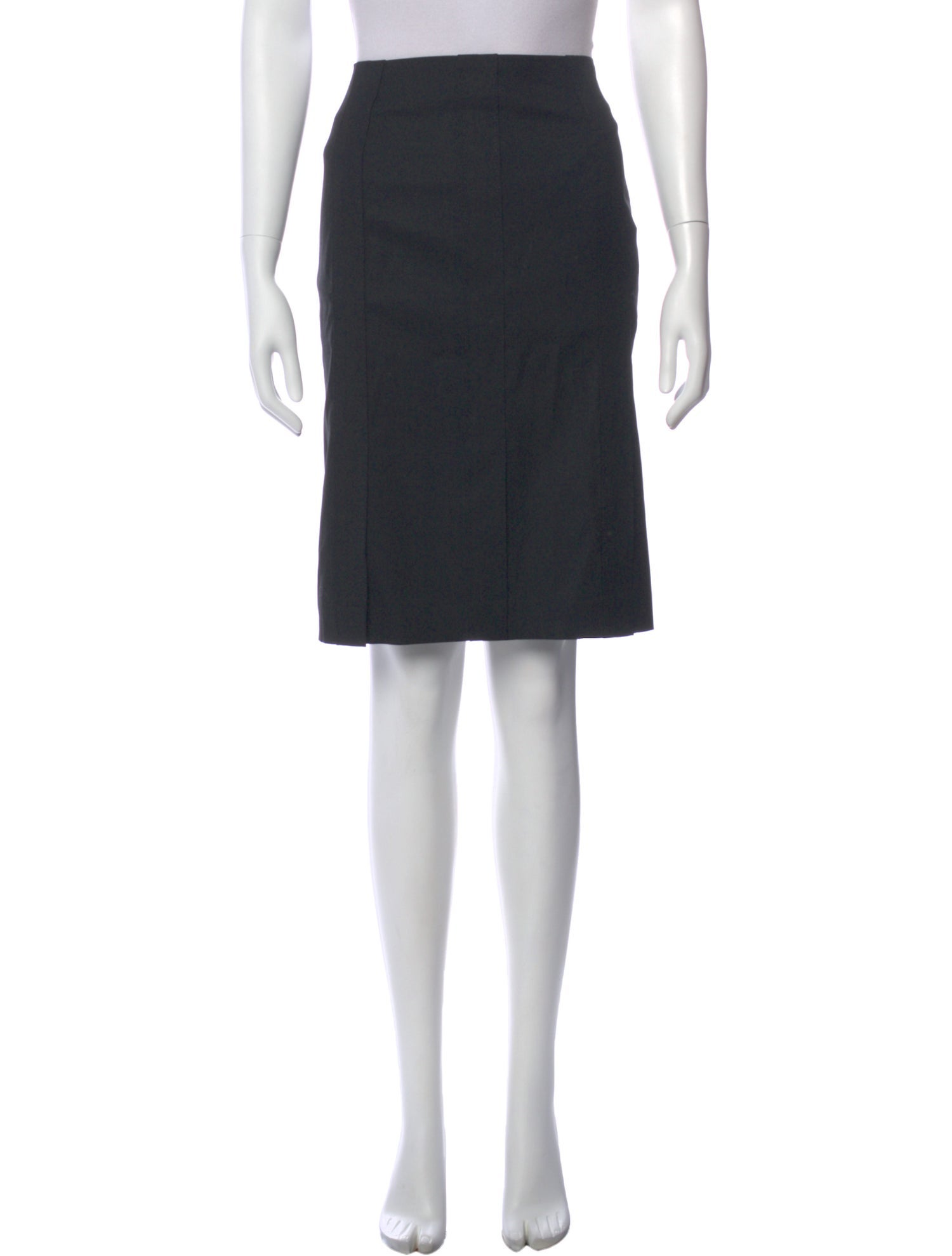 Escada Virgin Wool Knee-Length Skirt