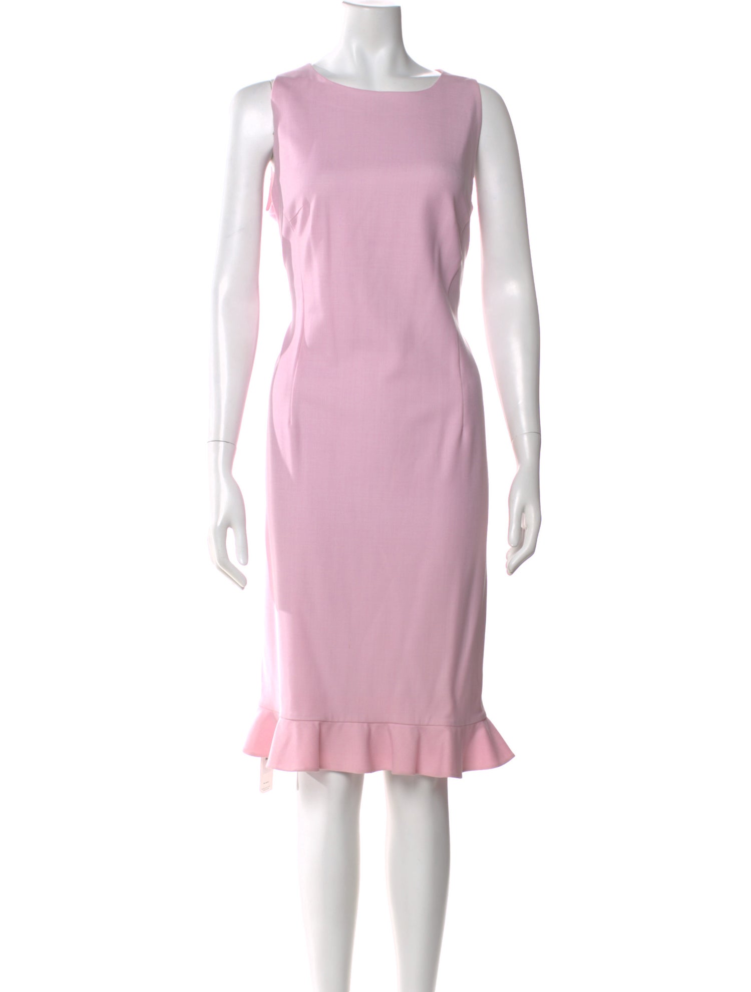 Escada Wool Midi Length Dress