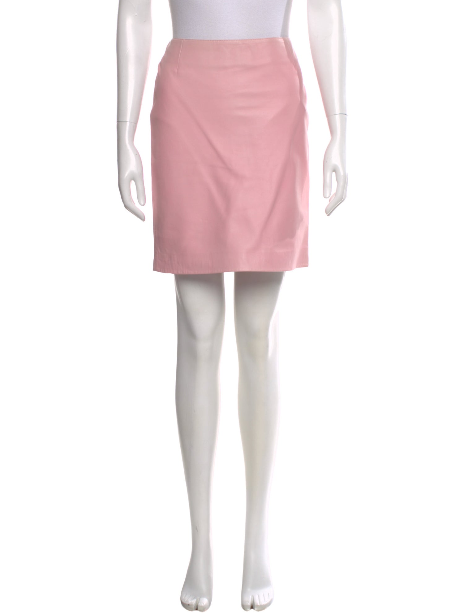 Escada Lambskin Mini Skirt