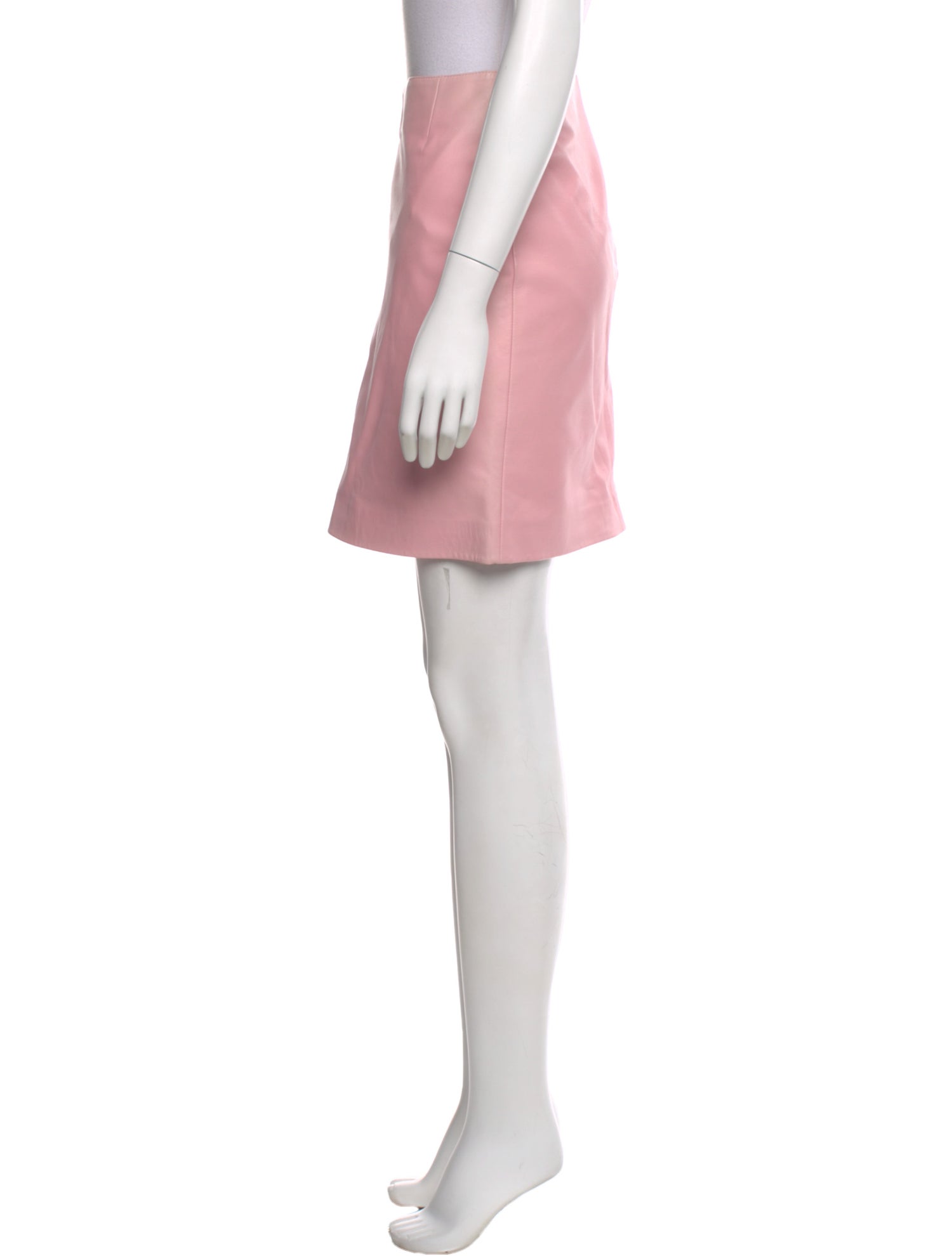 Escada Lambskin Mini Skirt